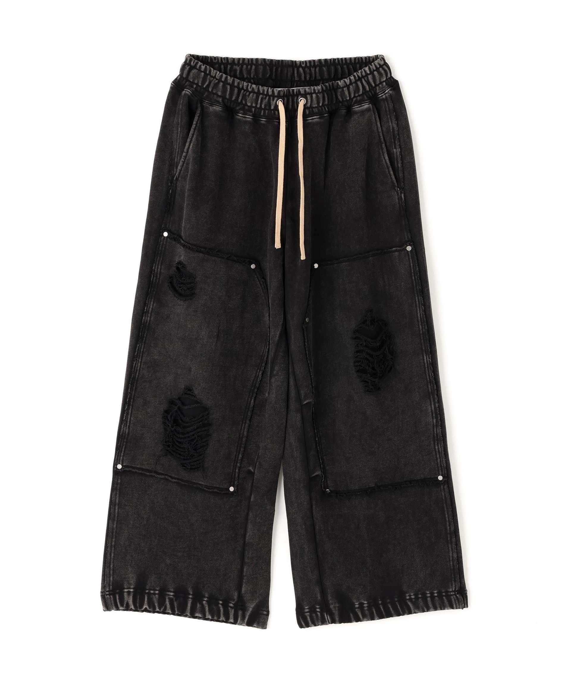 DankeSchon/ダンケシェーン/490HW CHEMICAL PANTS ブラック