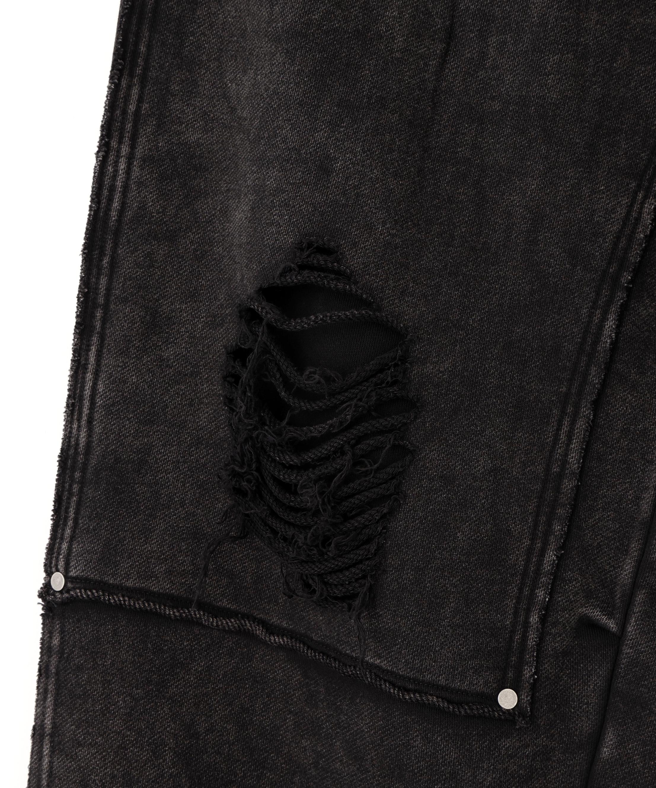 DankeSchon/ダンケシェーン/490HW CHEMICAL PANTS ブラック