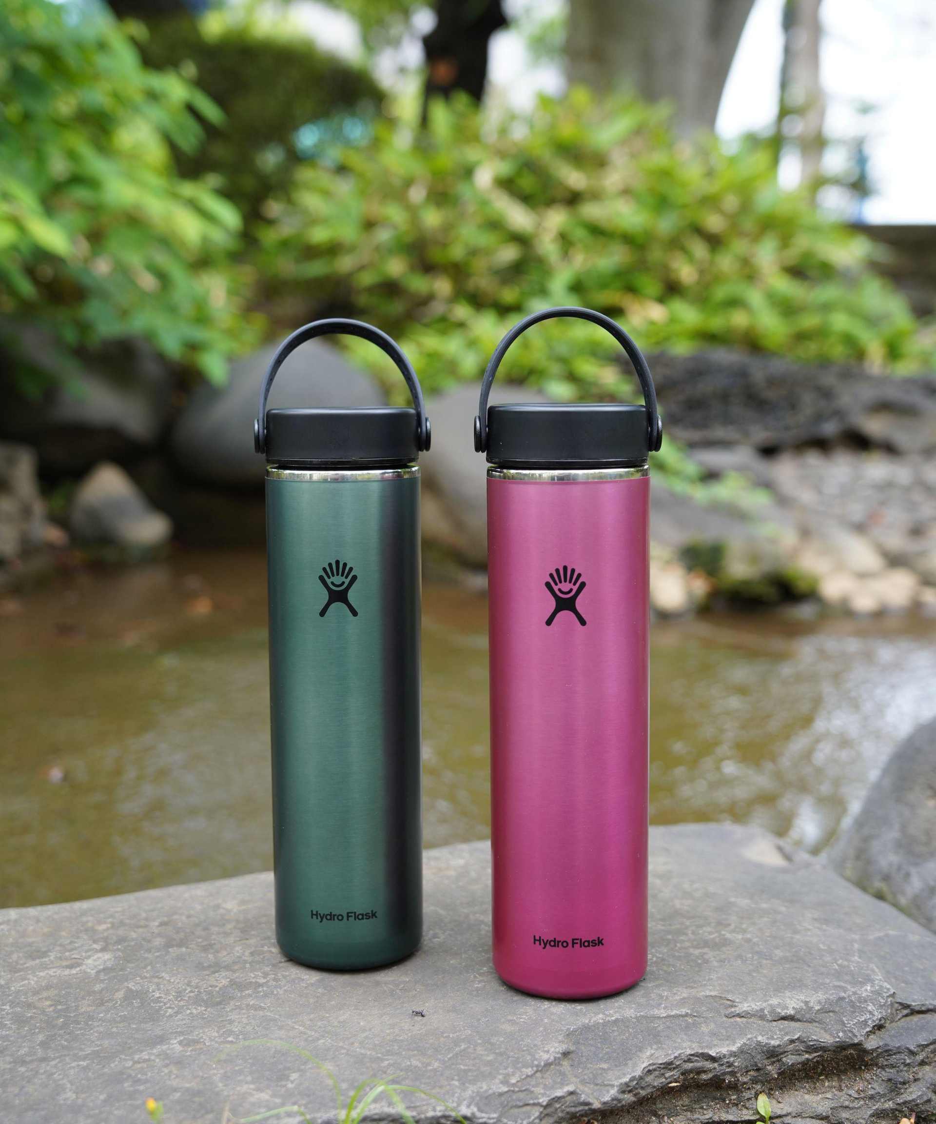 Hydo Flask/ハイドロフラスク 24oz Lightweight Wide Mouth ピンク