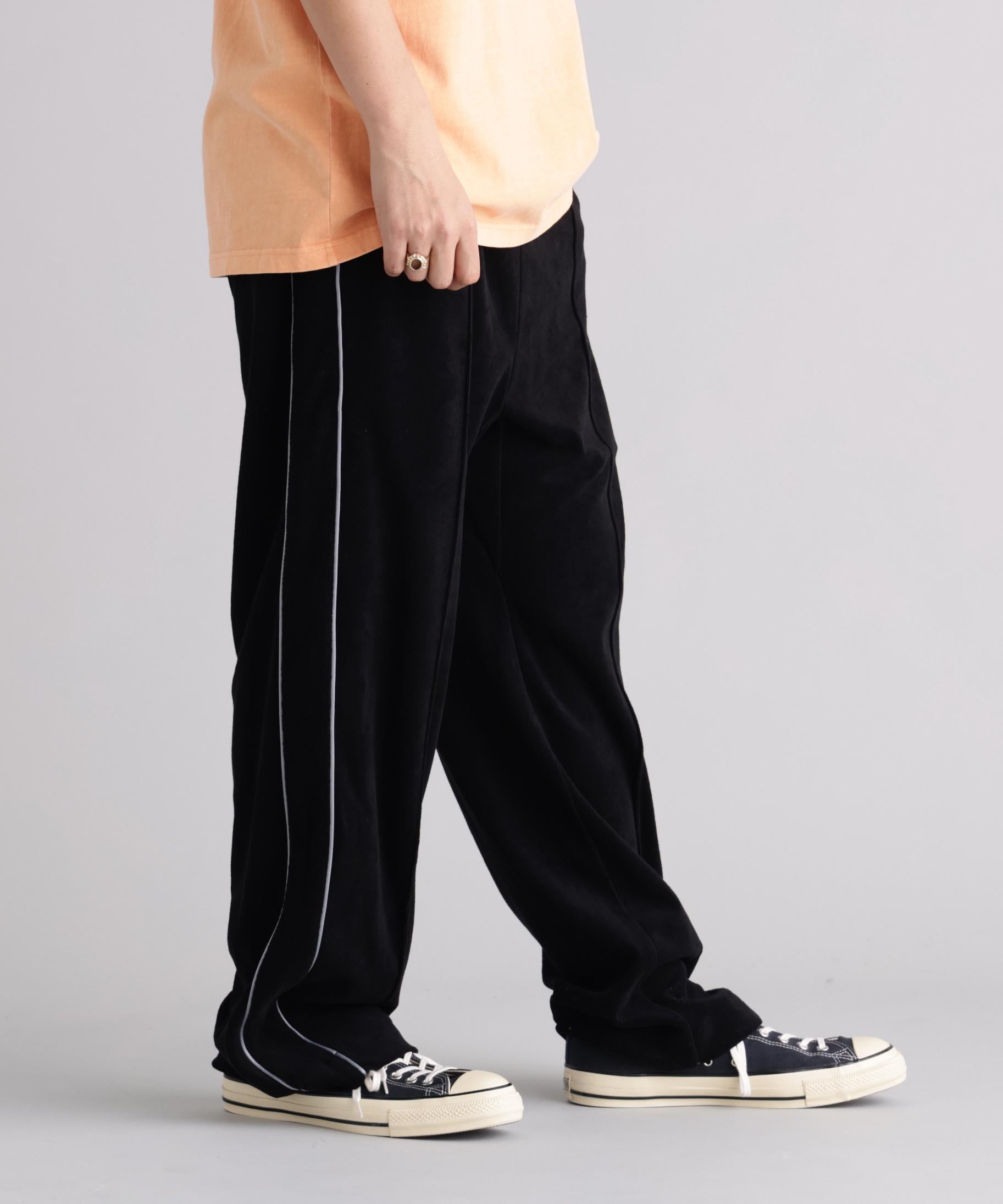 MANASTASH/マナスタッシュ/TRACK JERSEY PANTS ブラック