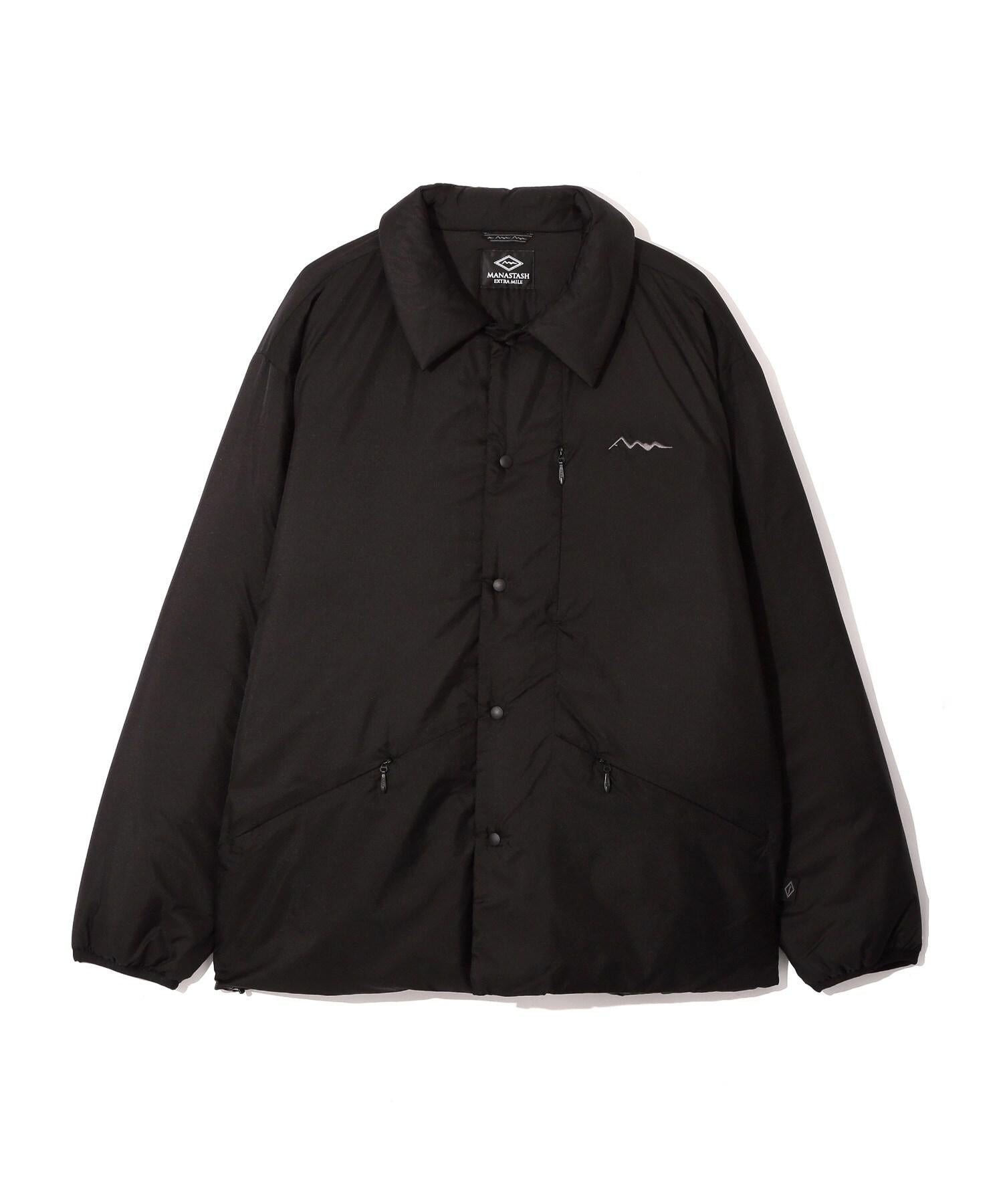 MANASTASH/マナスタッシュ/EXT>A MILE PADDED COACHES JACKET ブラック