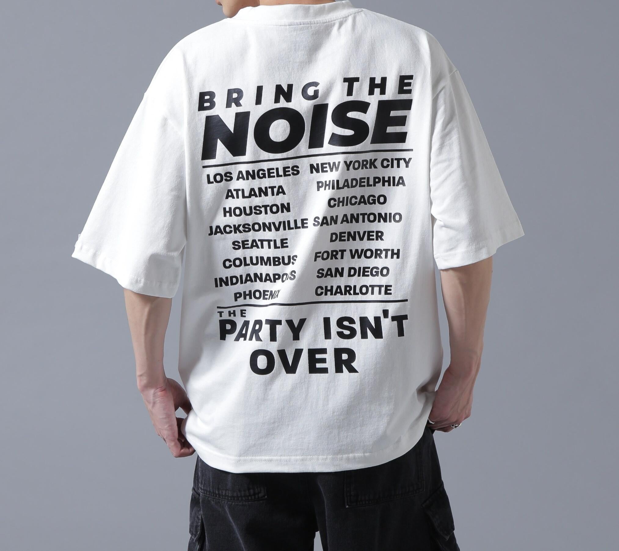 WEB&DEPOT限定/DankeSchon/ダンケシェーン/16OE S/S TEE NOISE ホワイト