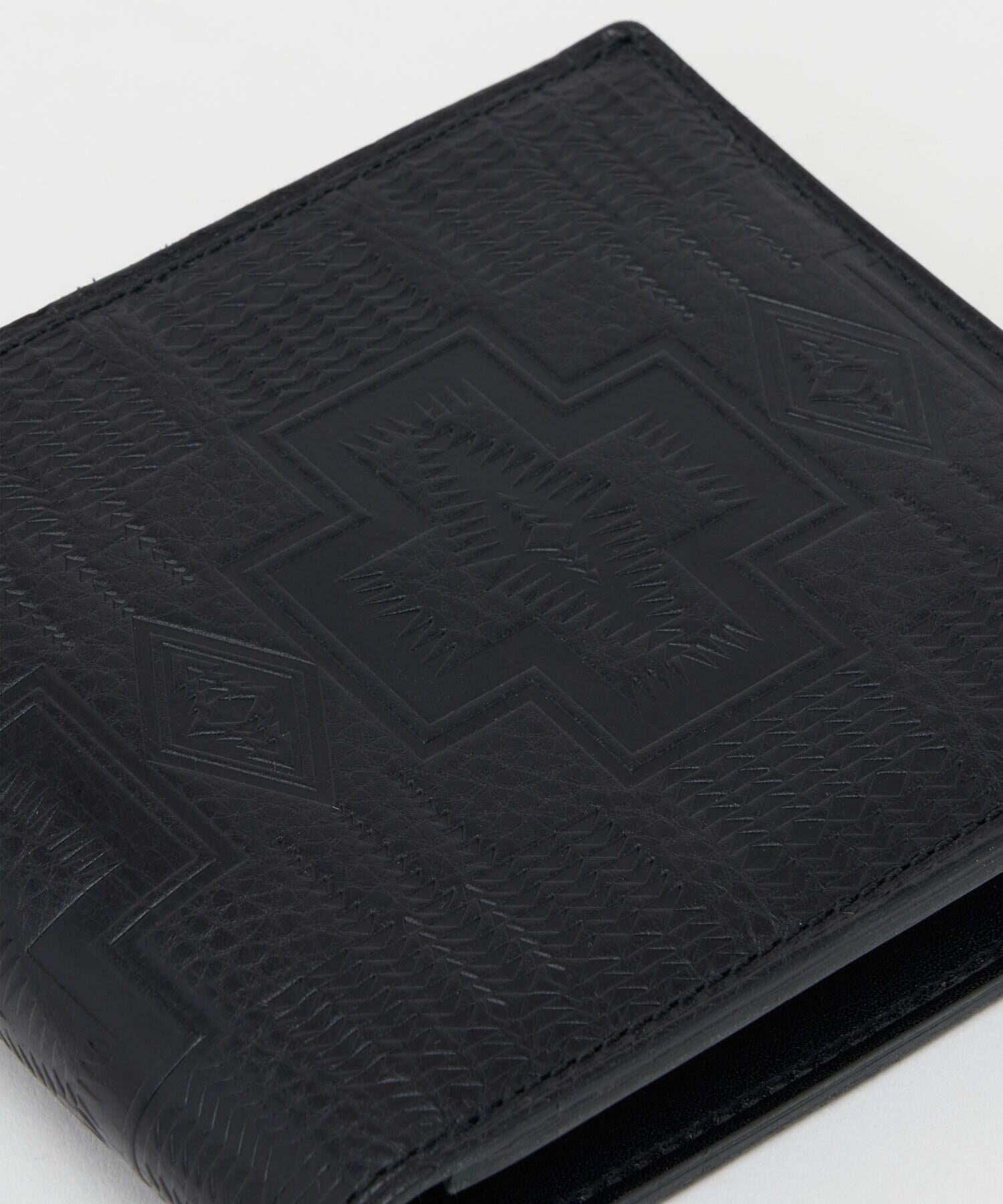 Hende SchemexPENDLETON/half folded wallet ブラック