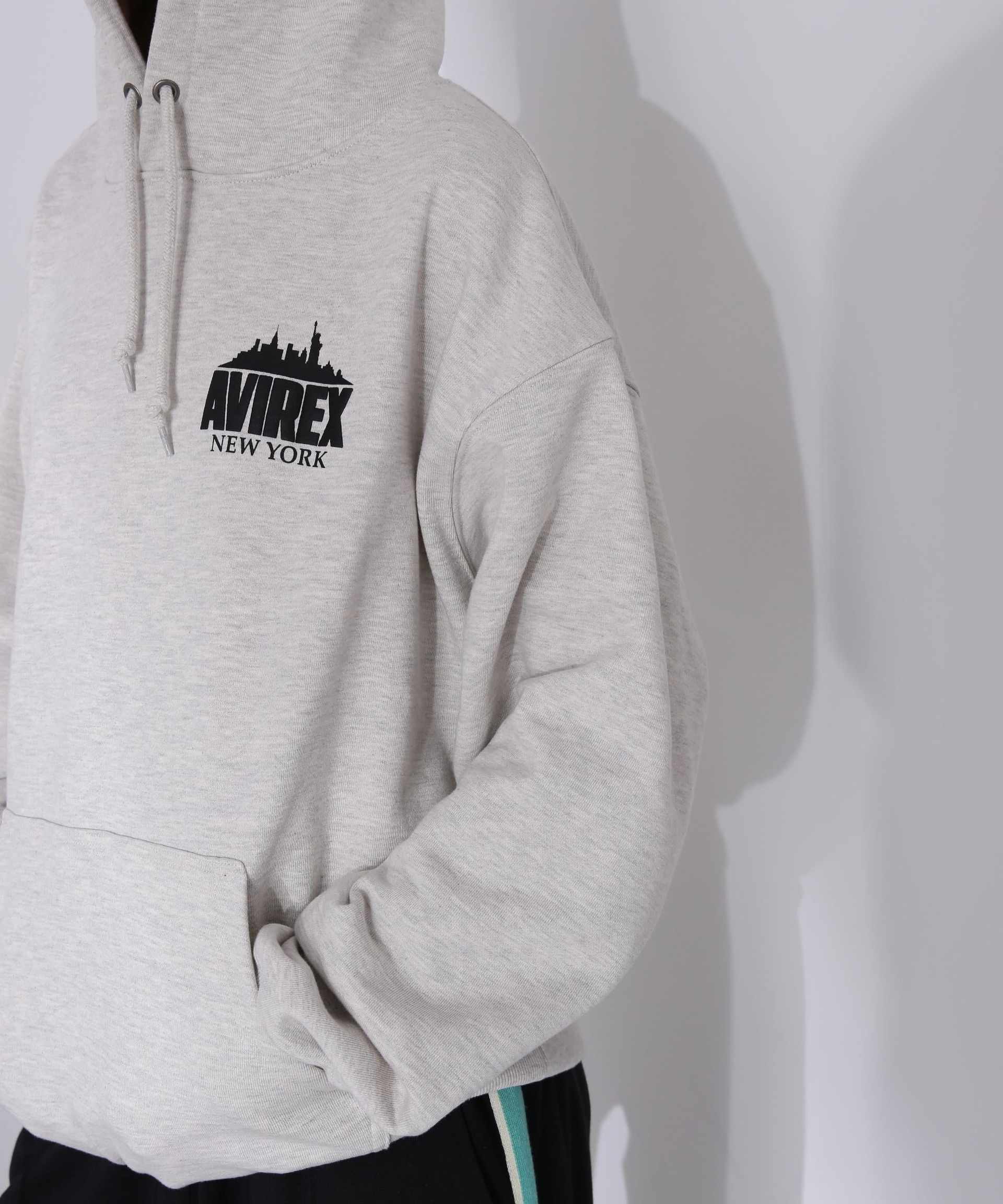 《WER限定》NEW YO>K CITY ESCAPE PULLOVE> HOODIE オートミール6