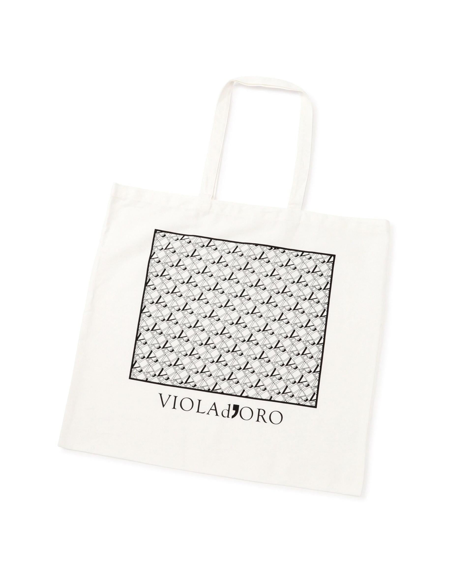 VIOLAd’O>O <ヴィオラドーロ ショルダー付き大トート/エコスェード/v-2219 ブラック