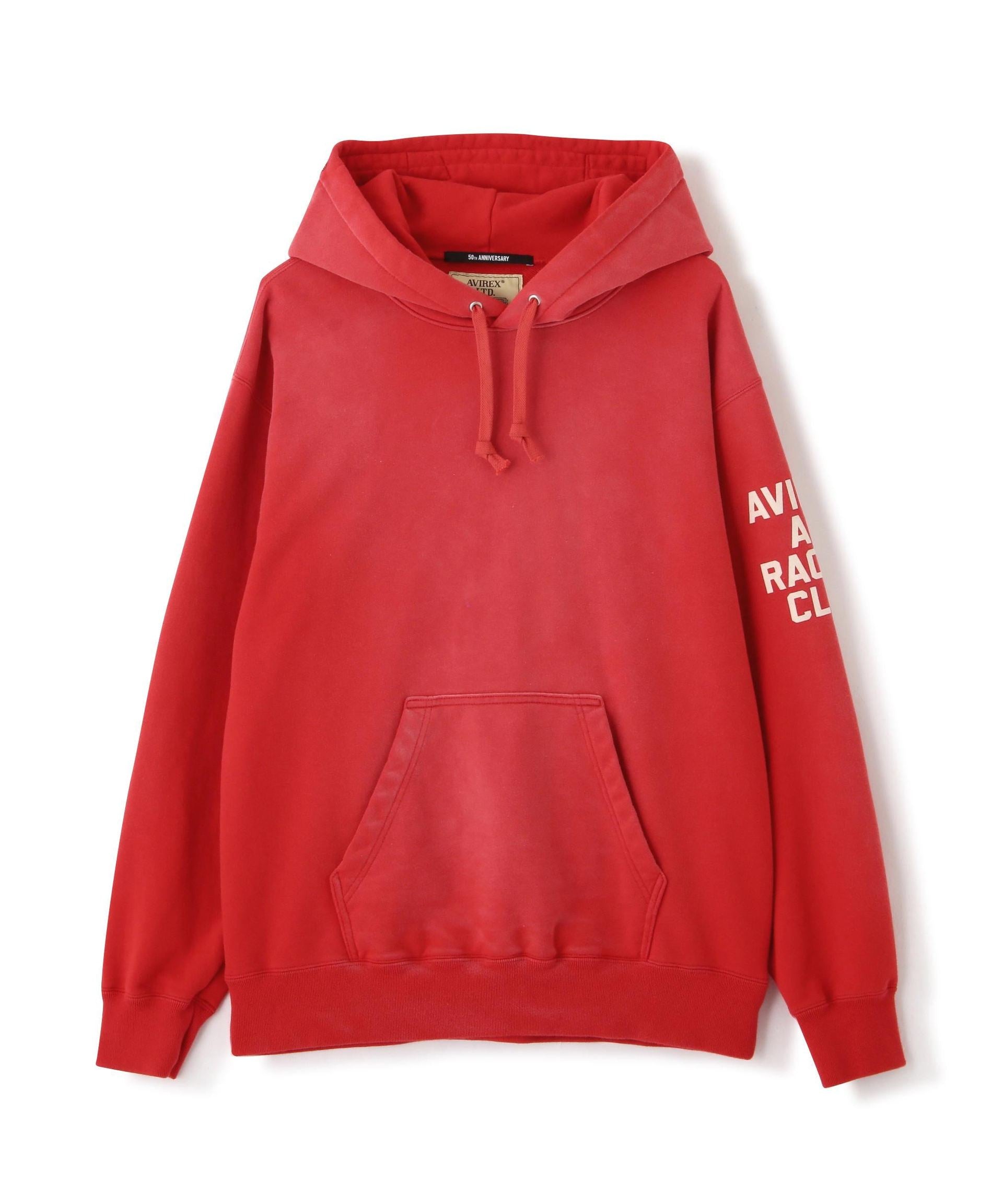 《A.A.>.C》PATCHED SWEAT HOODIE レッド