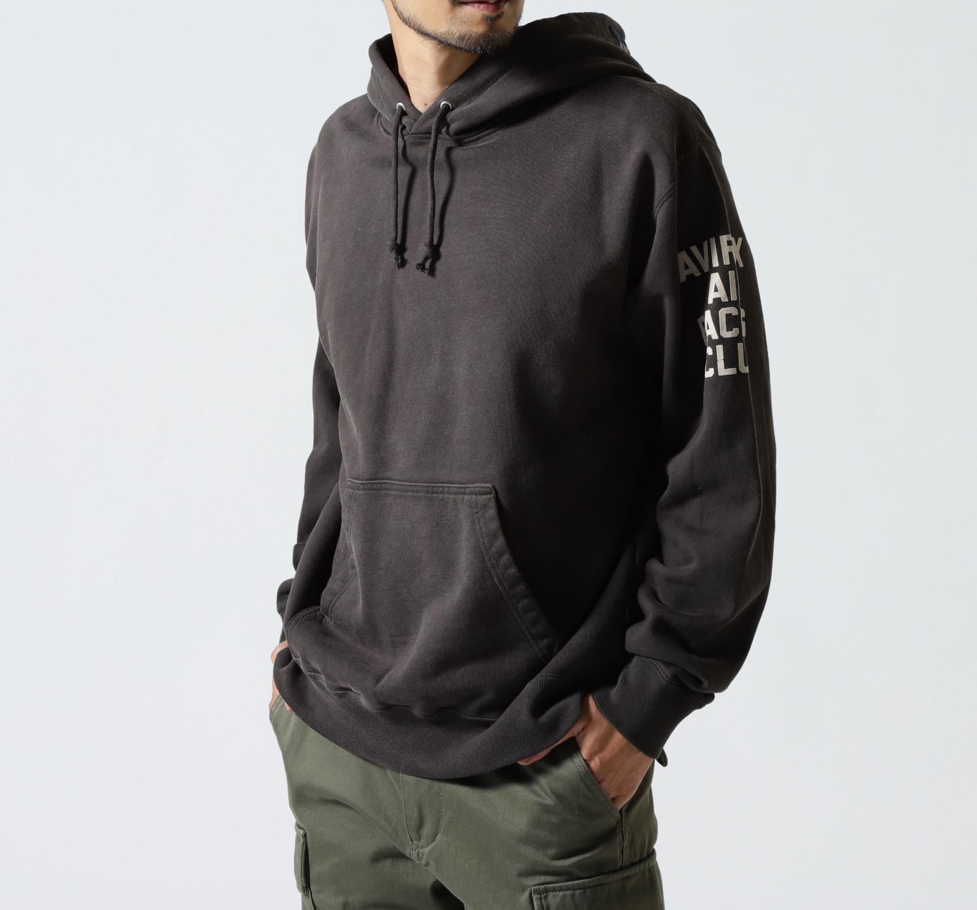 《A.A.>.C》PATCHED SWEAT HOODIE チャコール