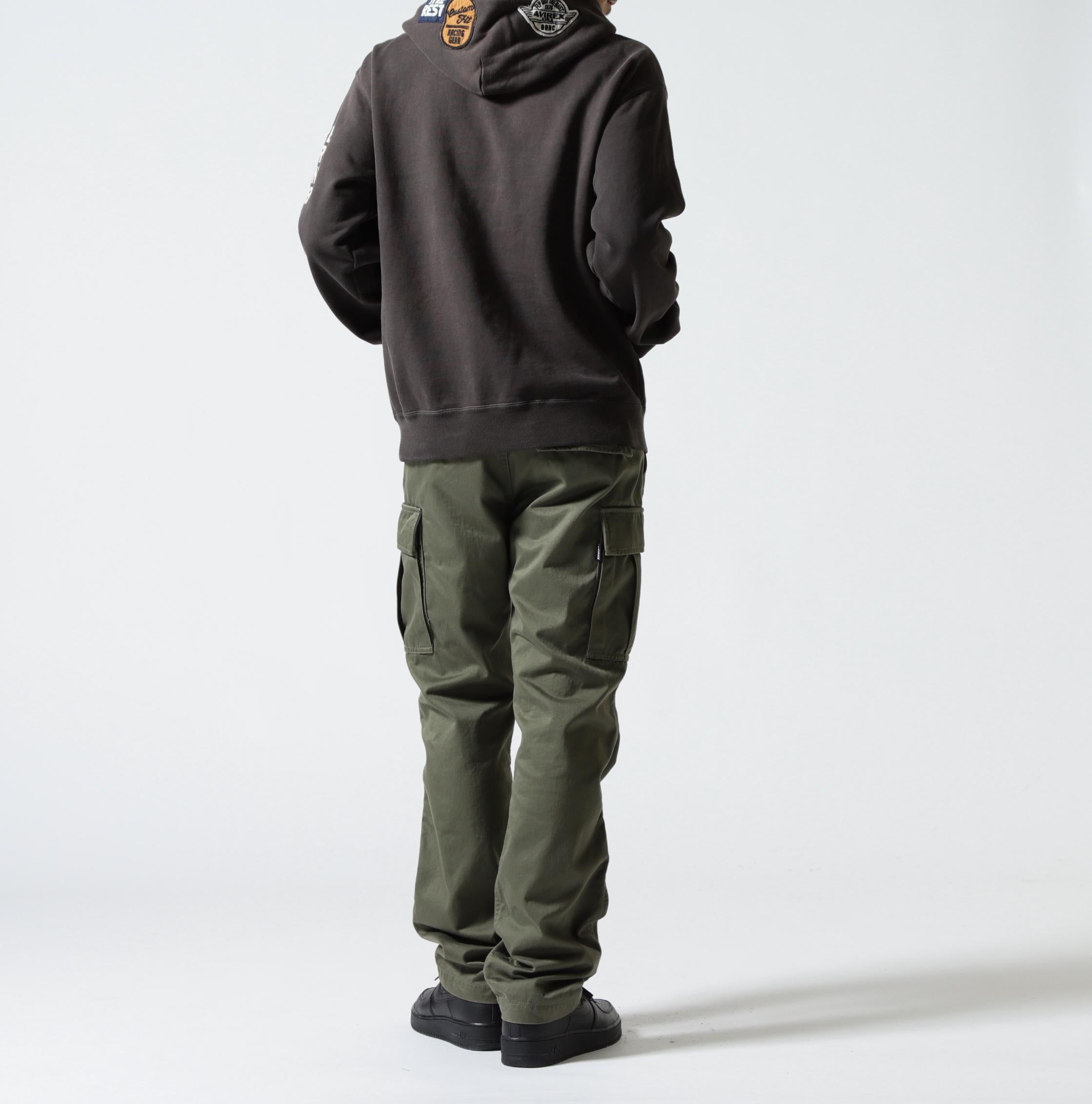 《A.A.>.C》PATCHED SWEAT HOODIE チャコール