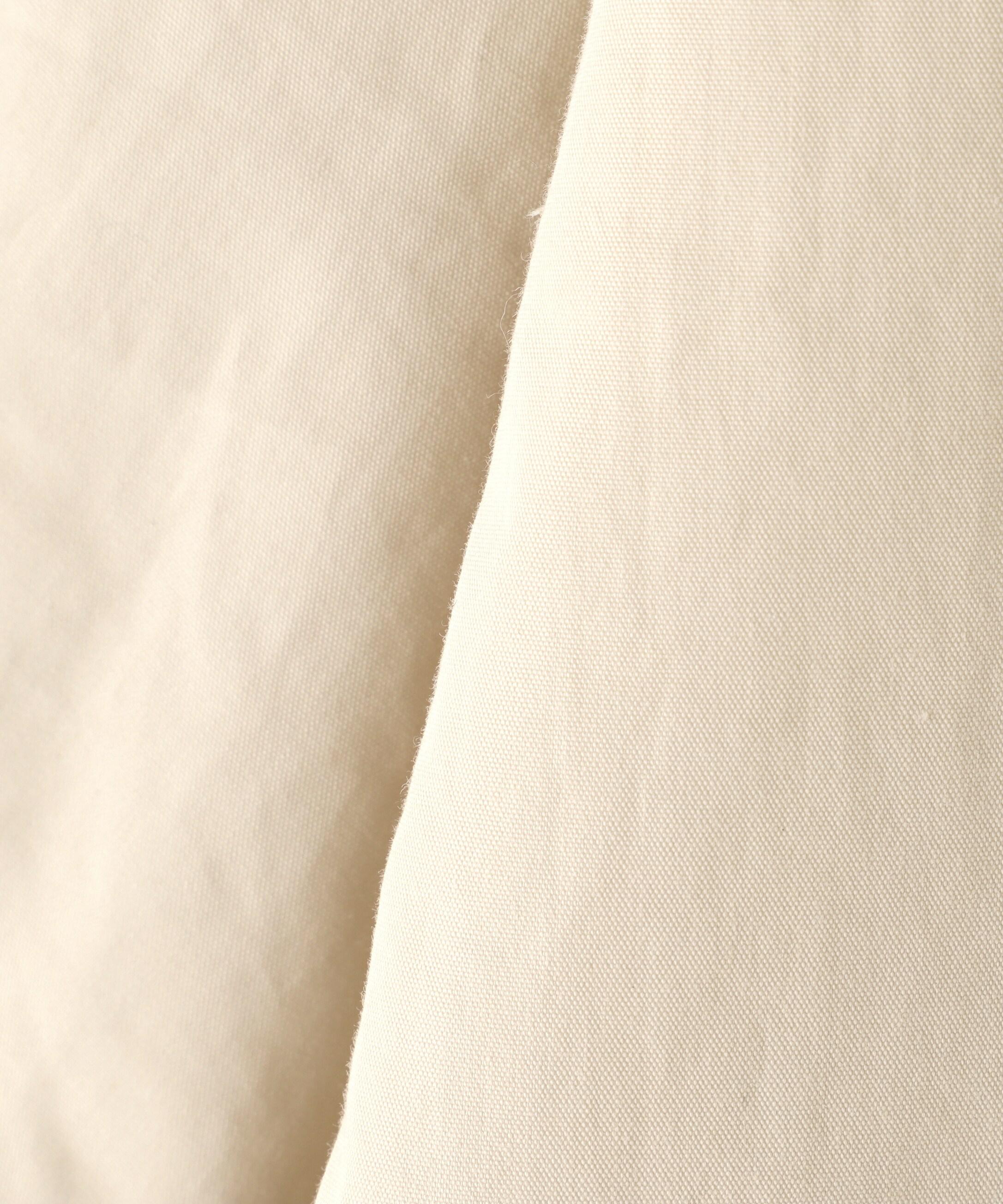 中綿ロングミリタリーコート オフホワイト