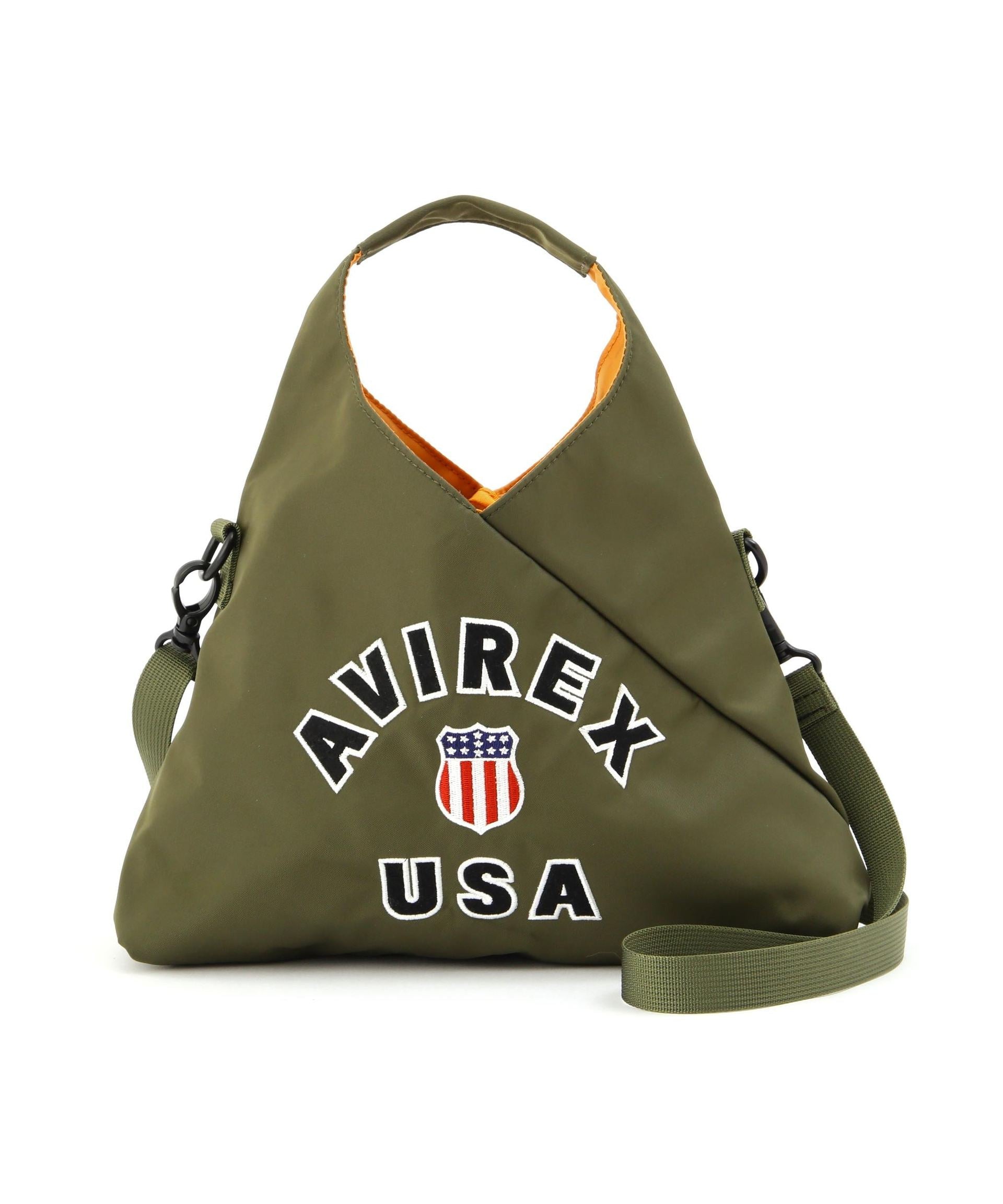 《WER&DEPOT限定》SIGNATU>E MINI SHOLDE> RAG/シグネチャーロゴ ミニショルダーバッグ オリーブ