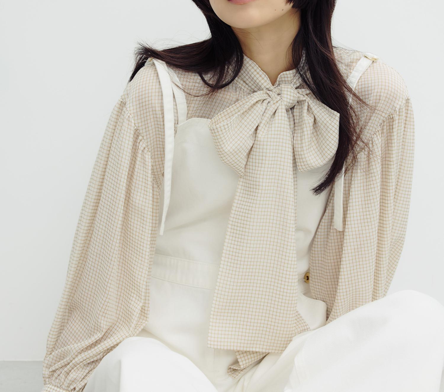 デニムオールインワン オフホワイト1