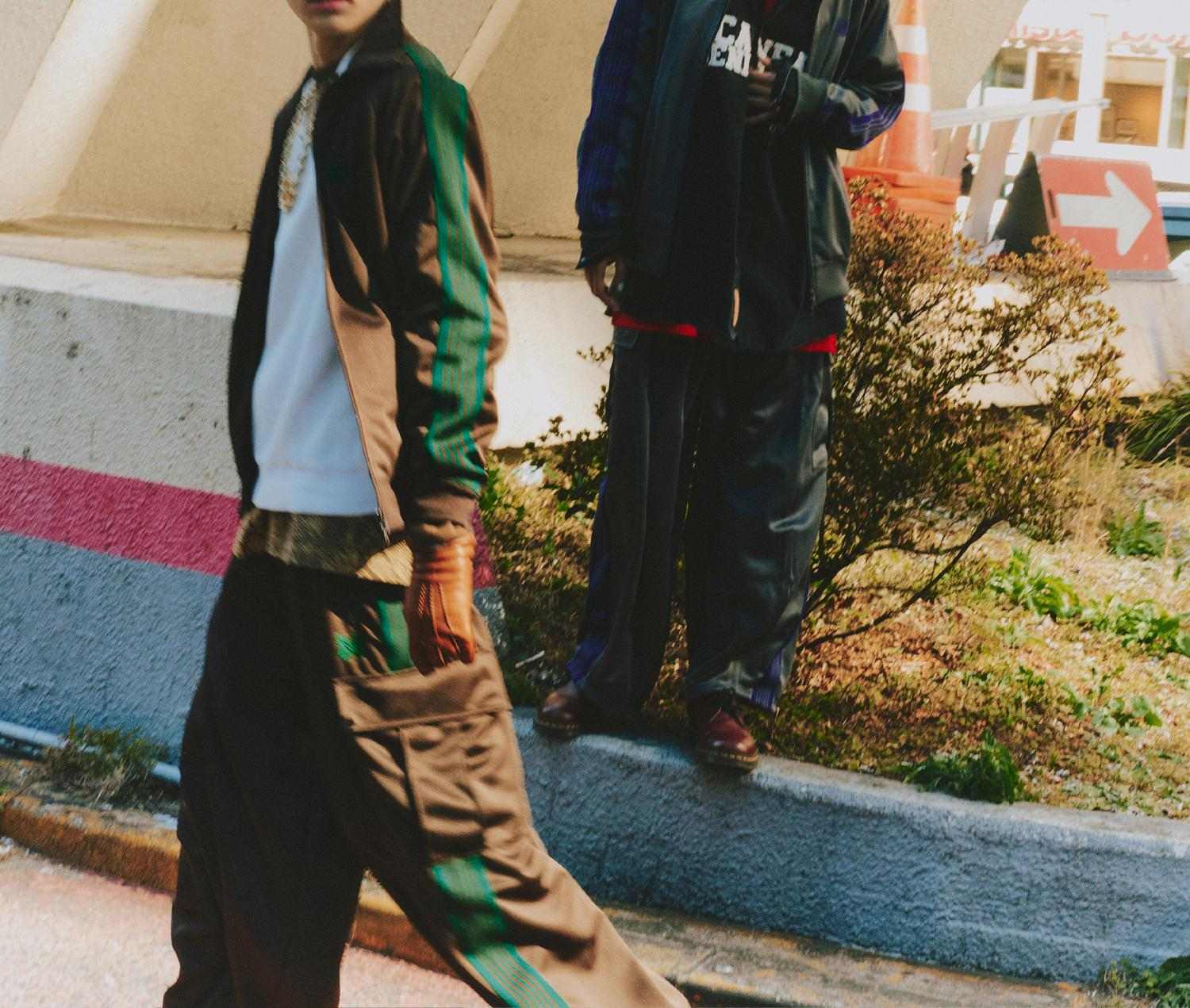 NEEDLES/ニードルズ/T>ACK JACKET - POLY SMOOTH ブラウン