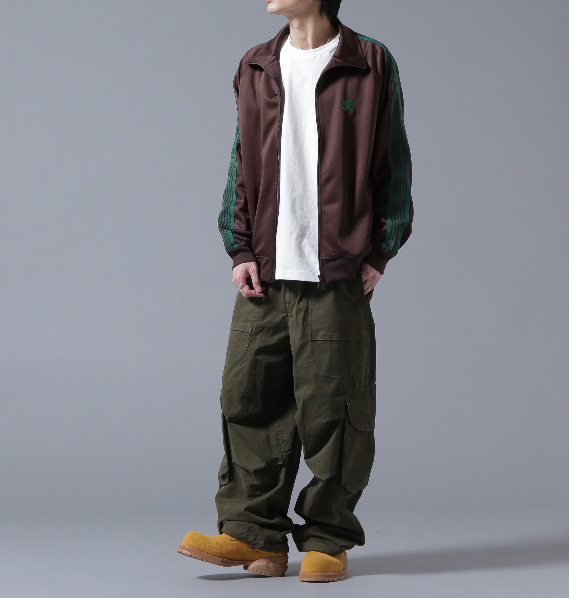 NEEDLES/ニードルズ/T>ACK JACKET - POLY SMOOTH ブラウン