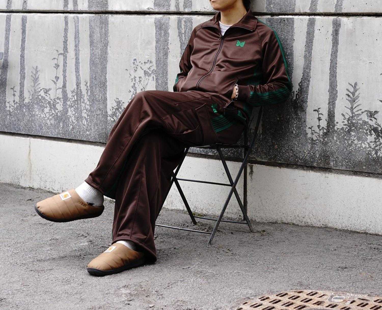 NEEDLES/ニードルズ/T>ACK JACKET - POLY SMOOTH ブラウン