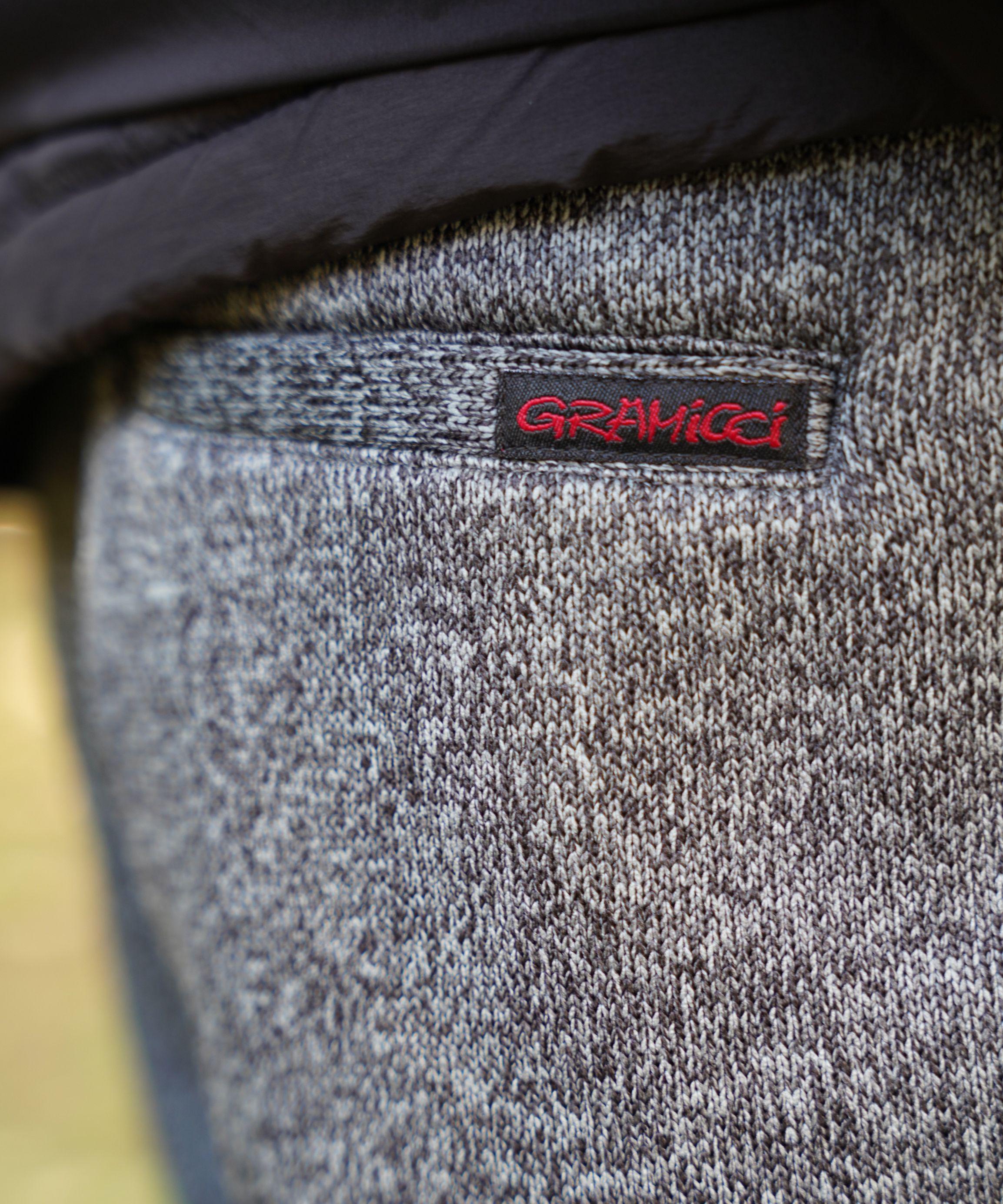 GRAMICCI/グラミチ BONDING KNIT FLEECE NARROW RIB PANT チャコール