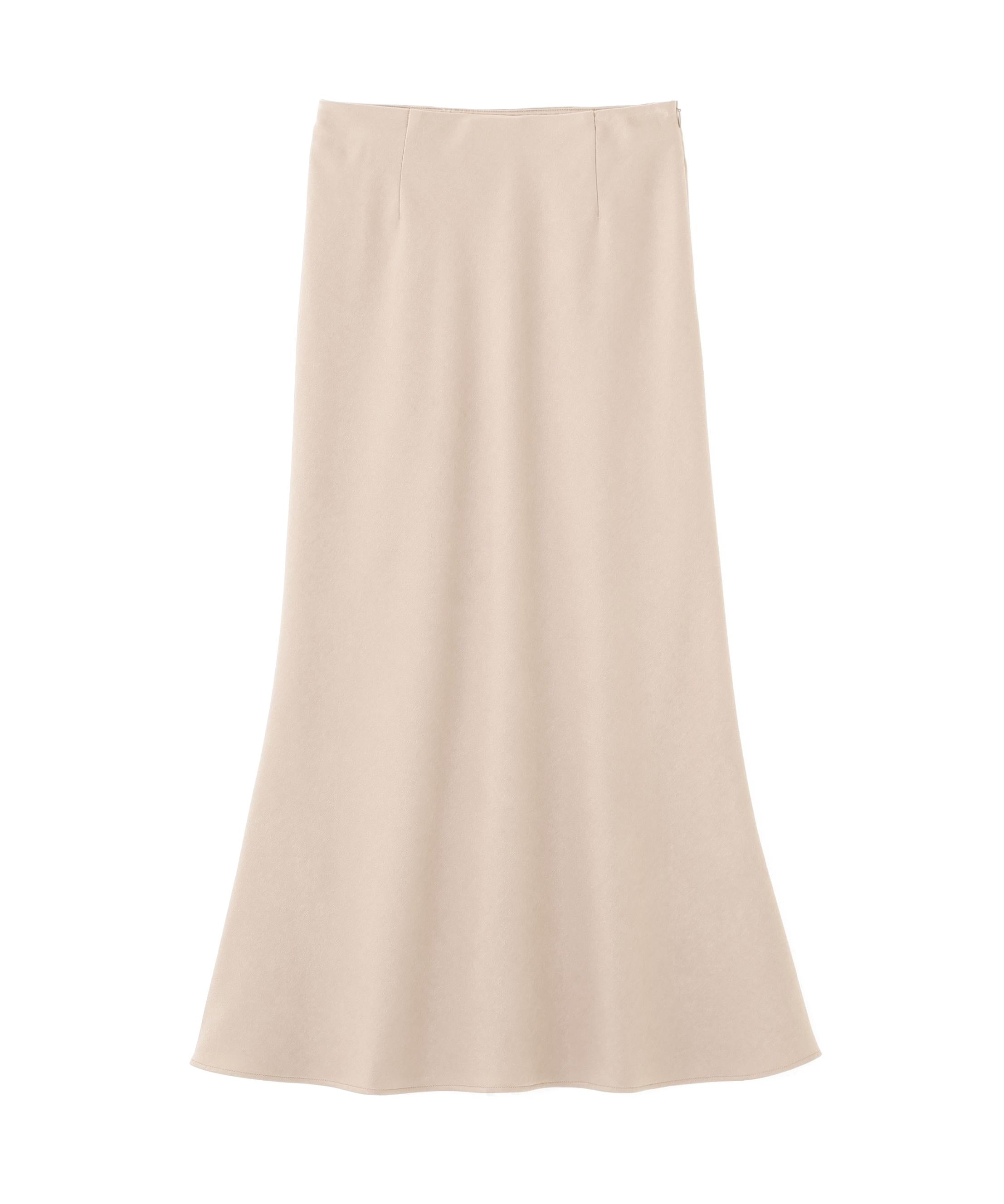 バイアスサテンナロースカート ソフトモカ