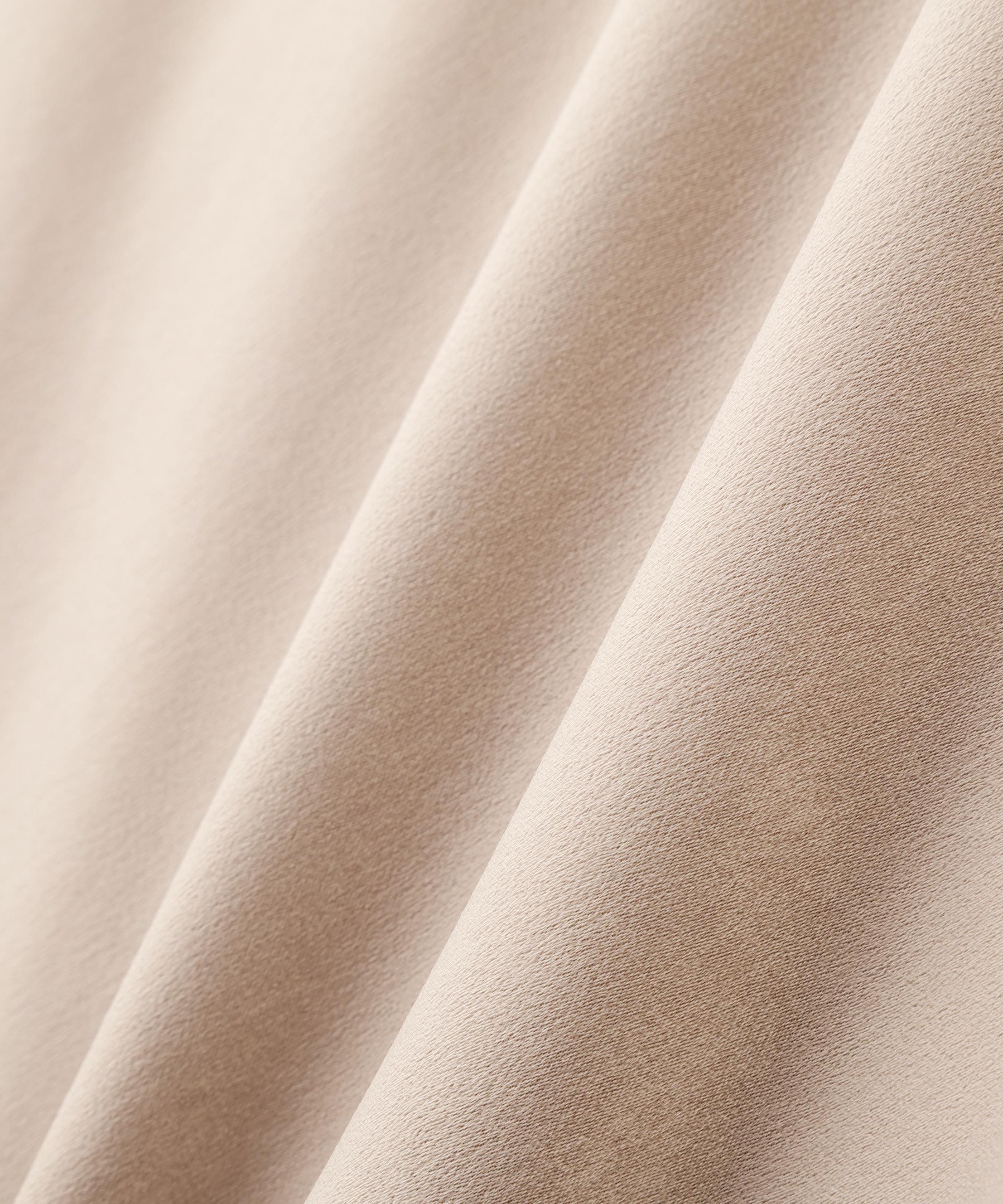 バイアスサテンナロースカート ソフトモカ