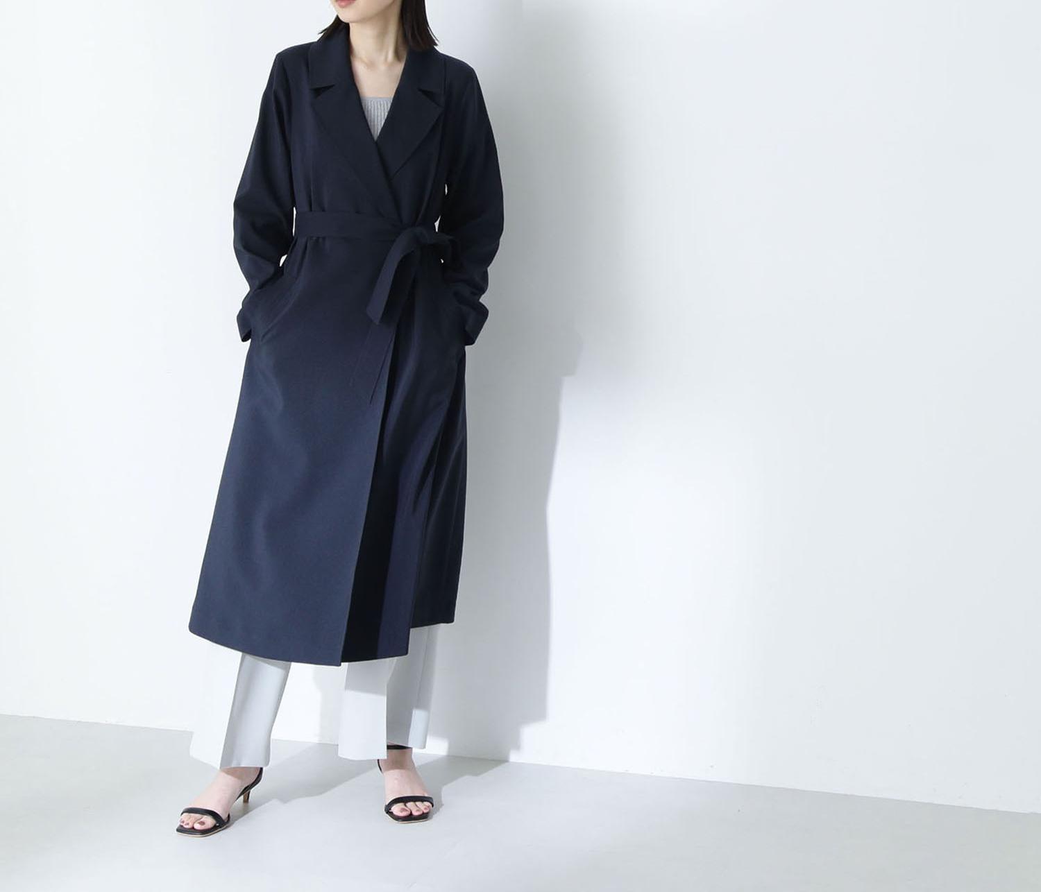 ライトスプリングコートシリーズ トレンチコート ネイビー
