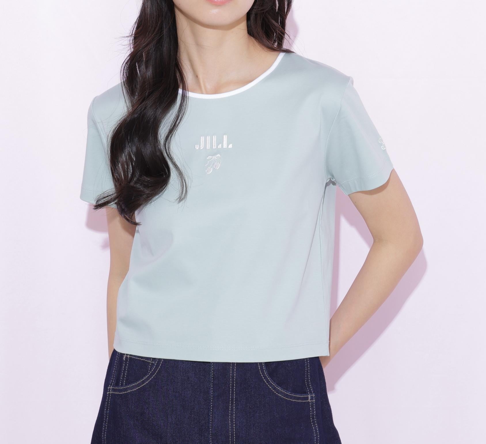 チェリーロゴTシャツ ミント