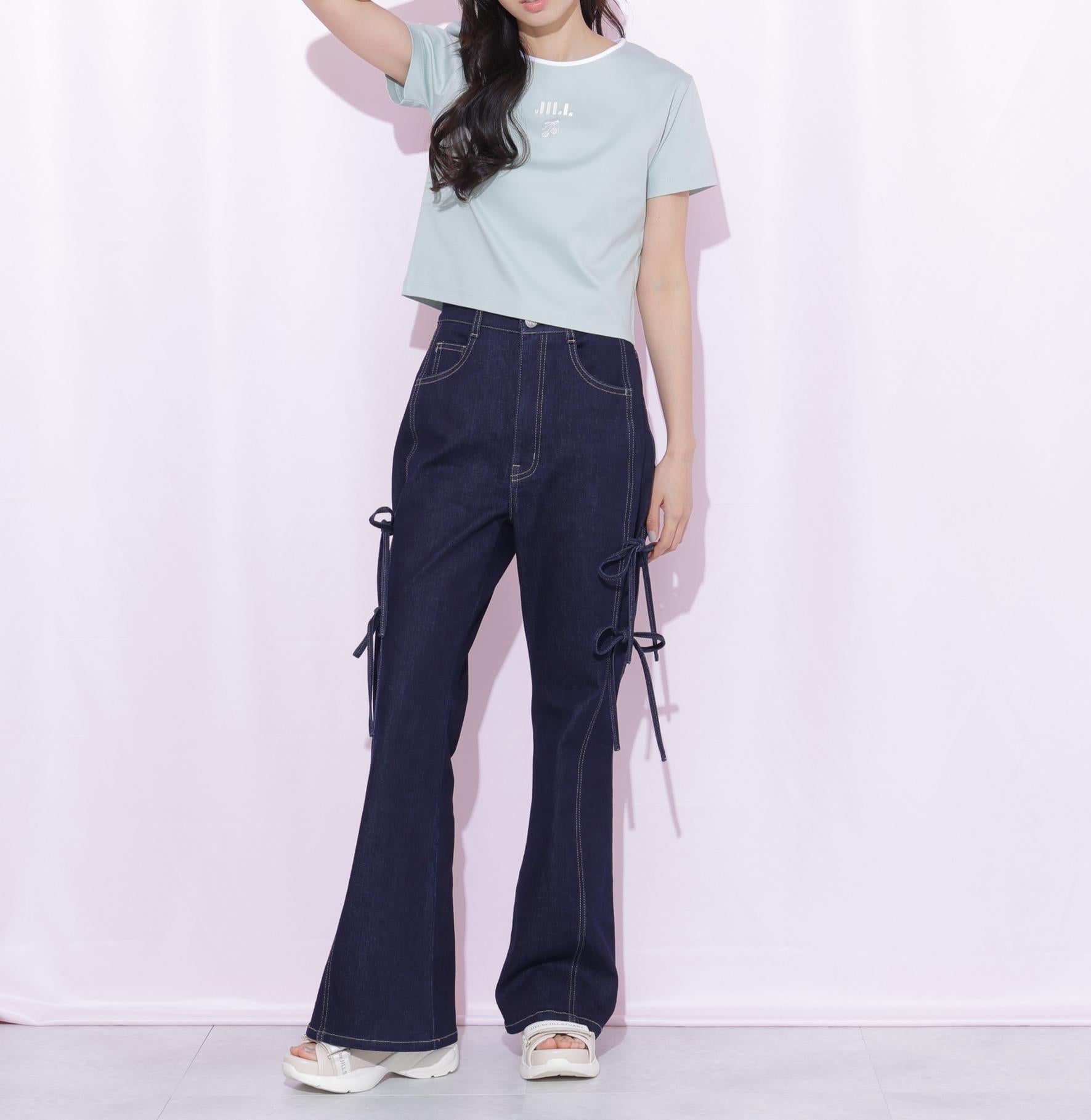 チェリーロゴTシャツ ミント