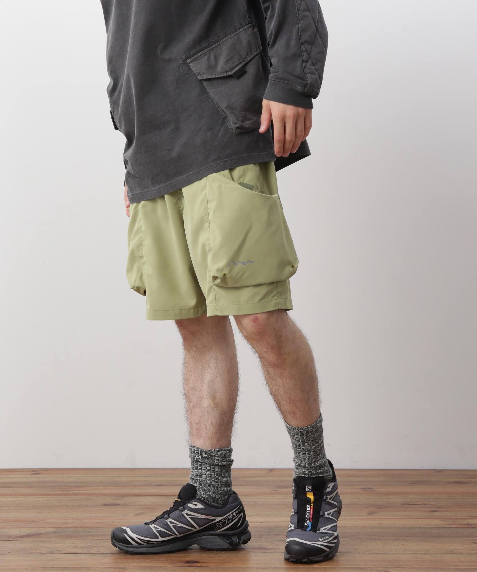 MANASTASH/マナスタッシュ/>IVE> SHO>T/リバーショーツ ピスタチオ8