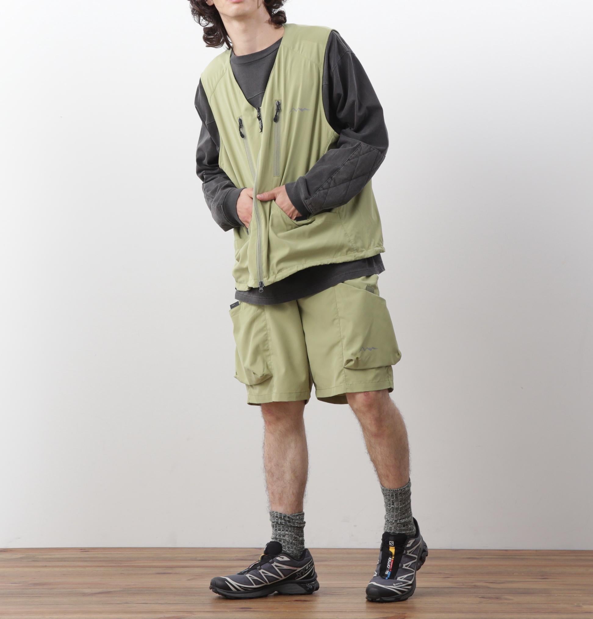 MANASTASH/マナスタッシュ/>IVE> SHO>T/リバーショーツ ピスタチオ8