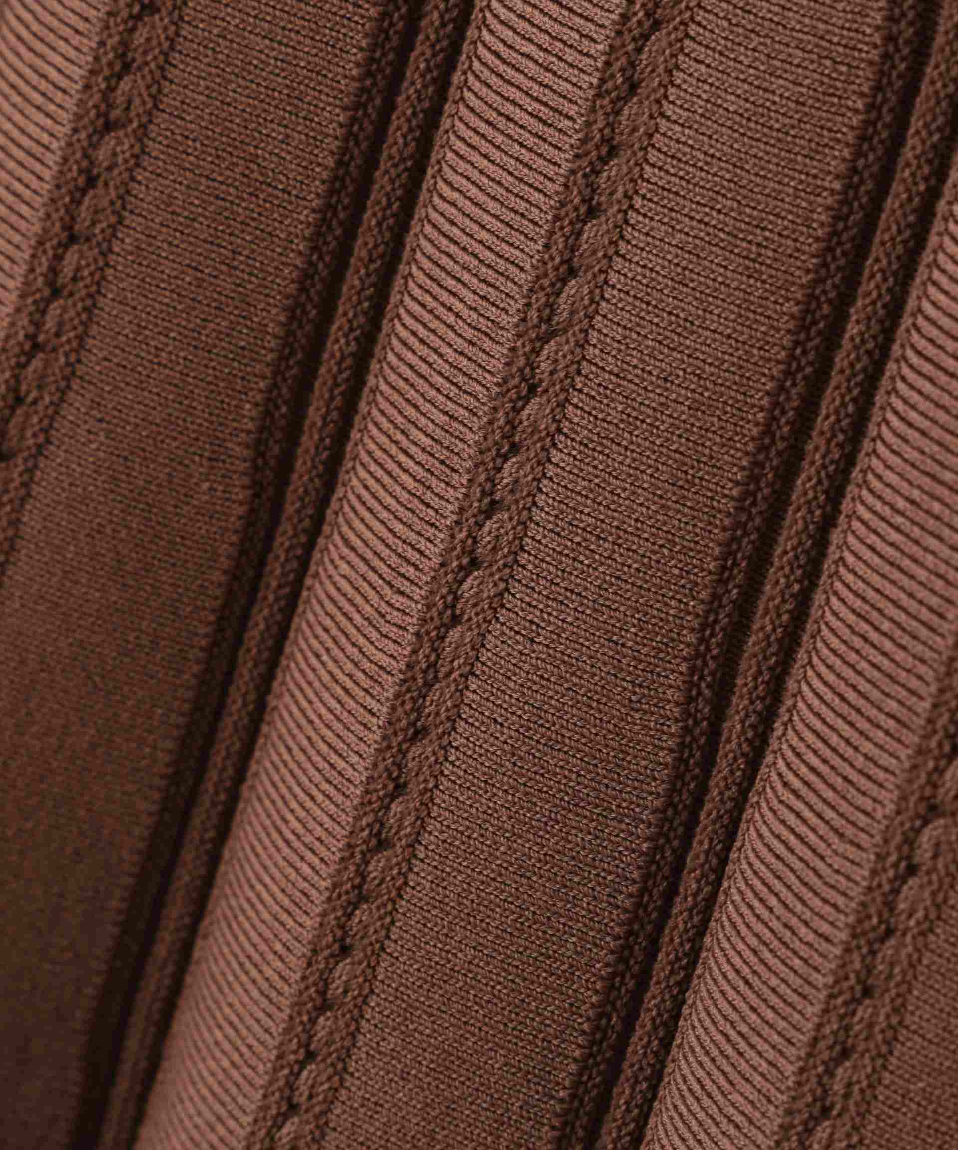 ◆ニットプリーツフレアースカート モカ6