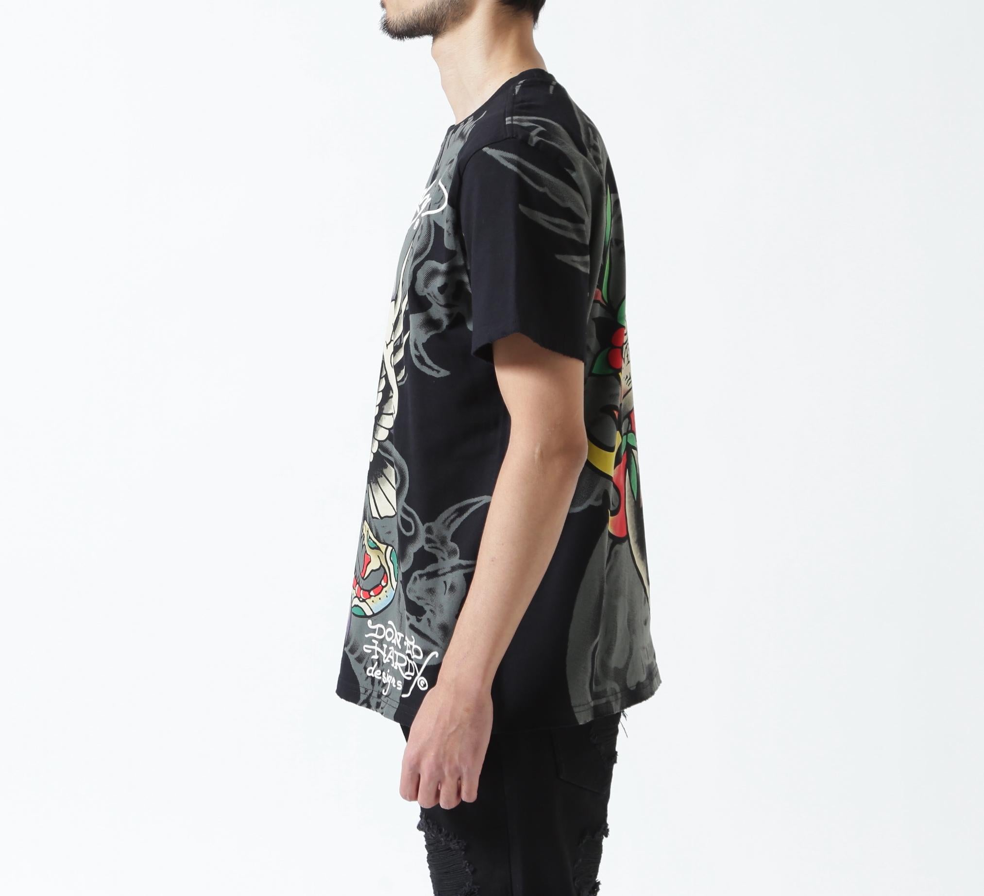 Ed Hardy/エド ハーディー/EDMG SS TEE_NYC ブラック