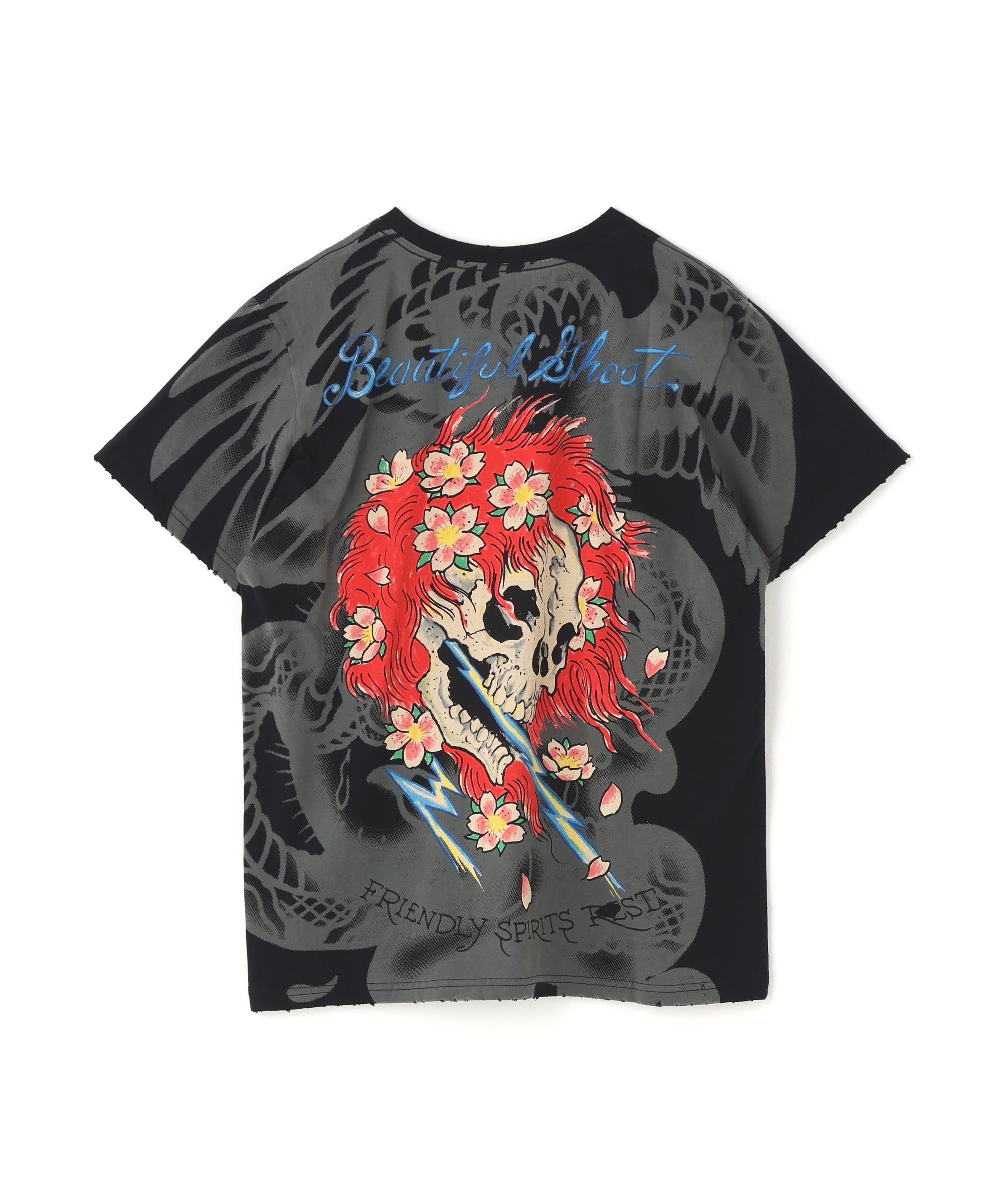 Ed Hardy/エド ハーディー/EDMG SS TEE_LEO ブラック