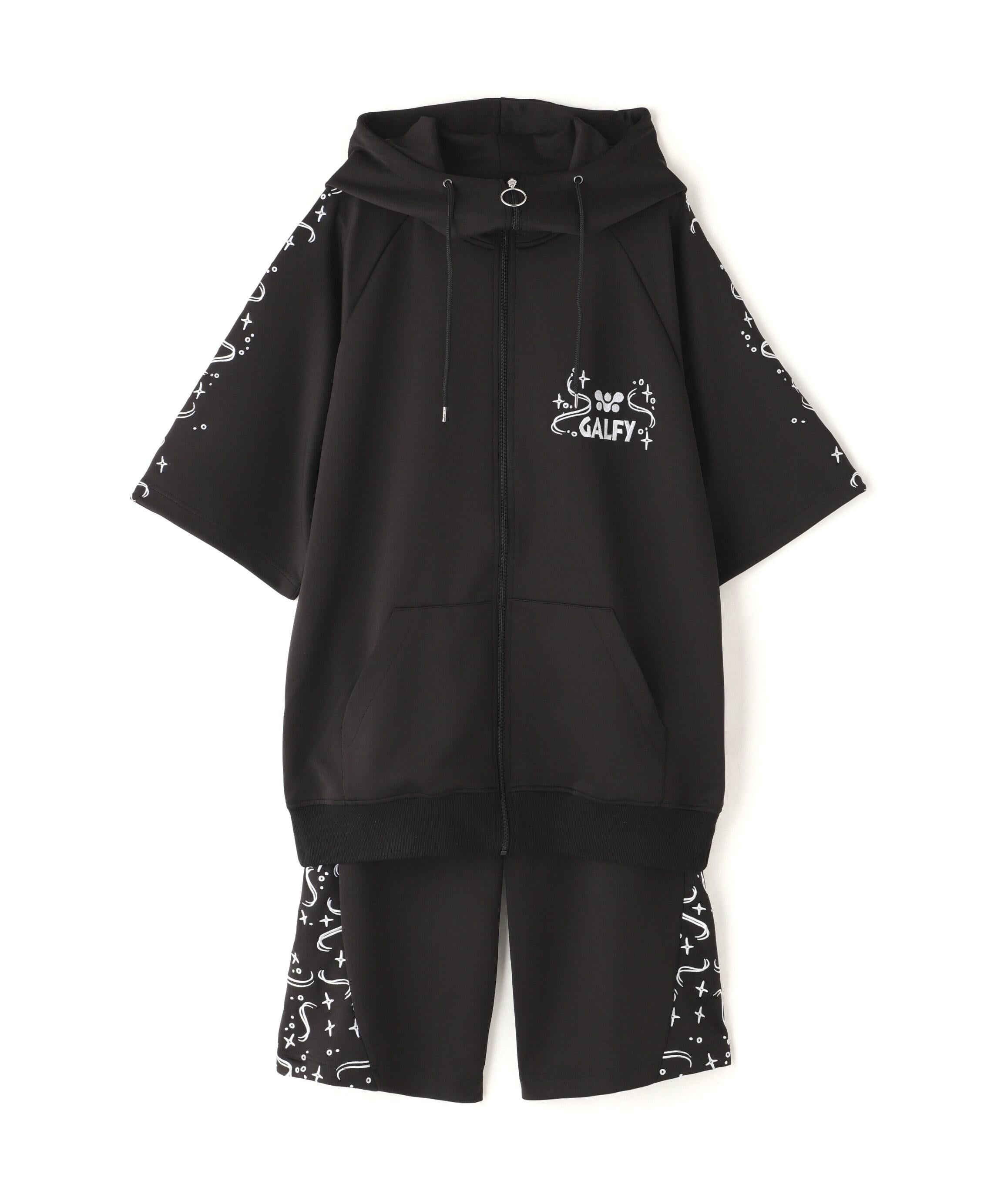GALFY×yuenii/ガルフィー×ユエニ/MI>ACLE ONE CHANCE SUIT SET UP ブラック