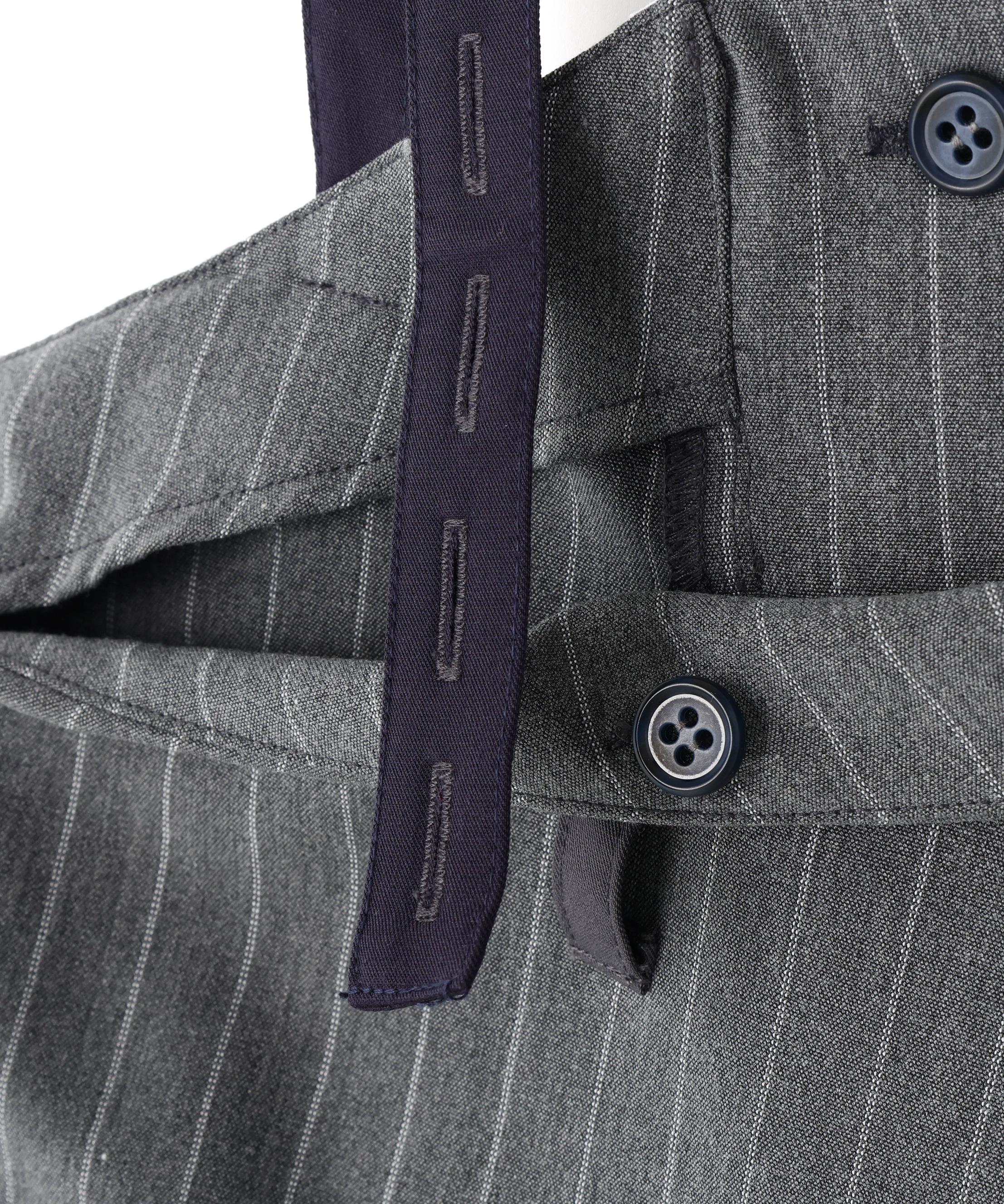 AULA AILA(アウラアイラ)別注アシンメトリーサロペット グレー