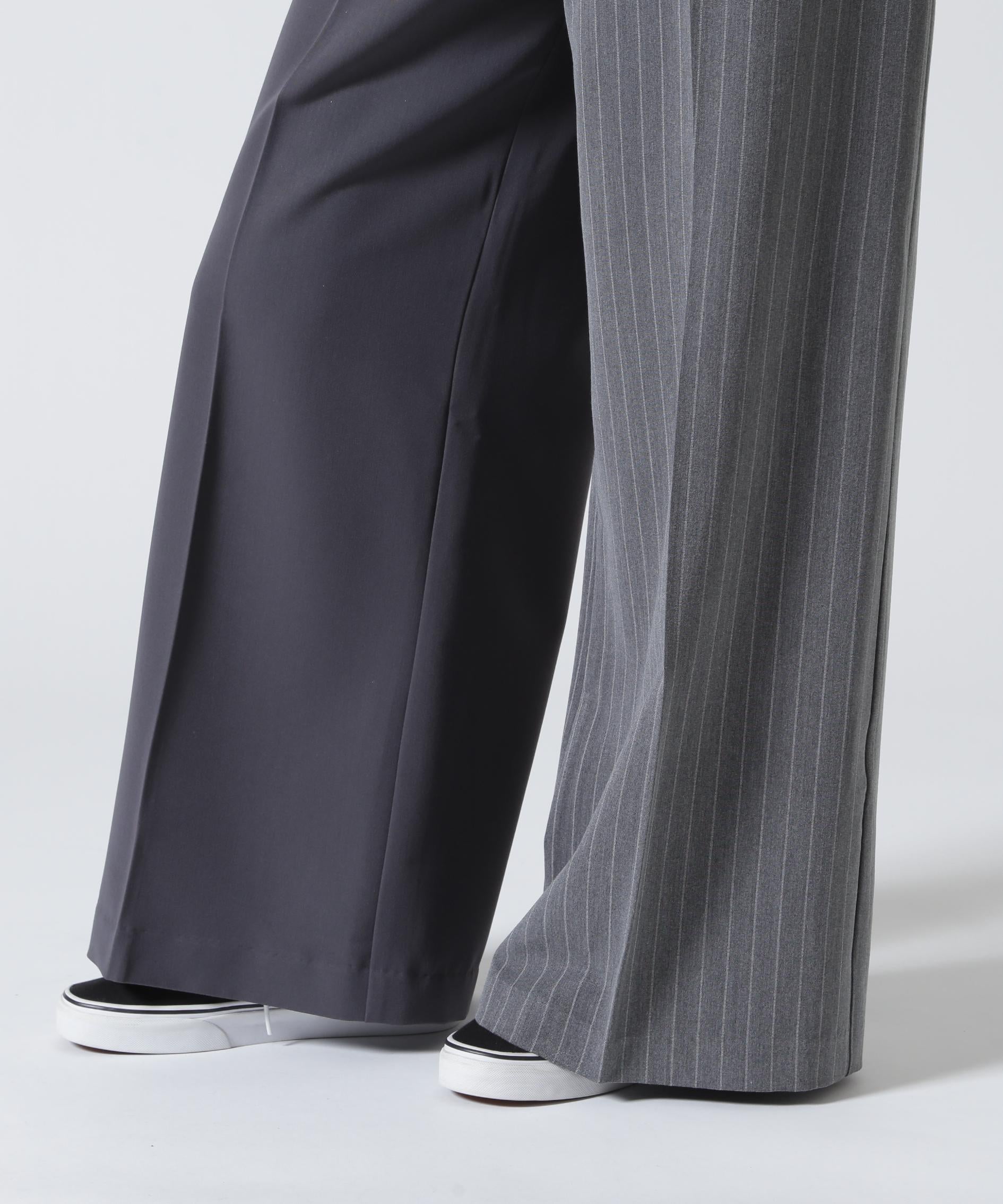 AULA AILA(アウラアイラ)別注アシンメトリーサロペット グレー