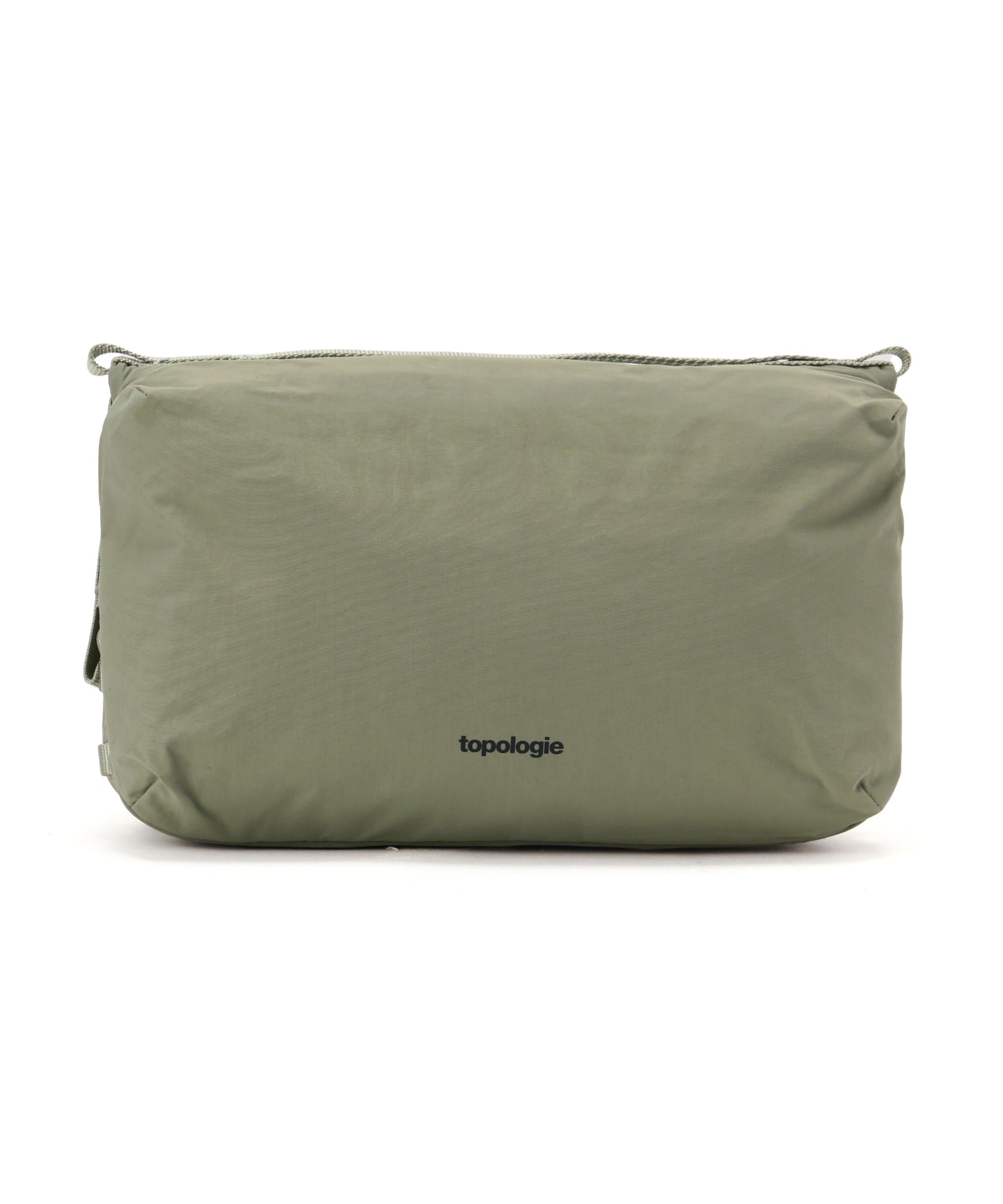 Topologie/トポロジー Bottle Sacoche Large Papery ボトルサコッシュラージ グレー