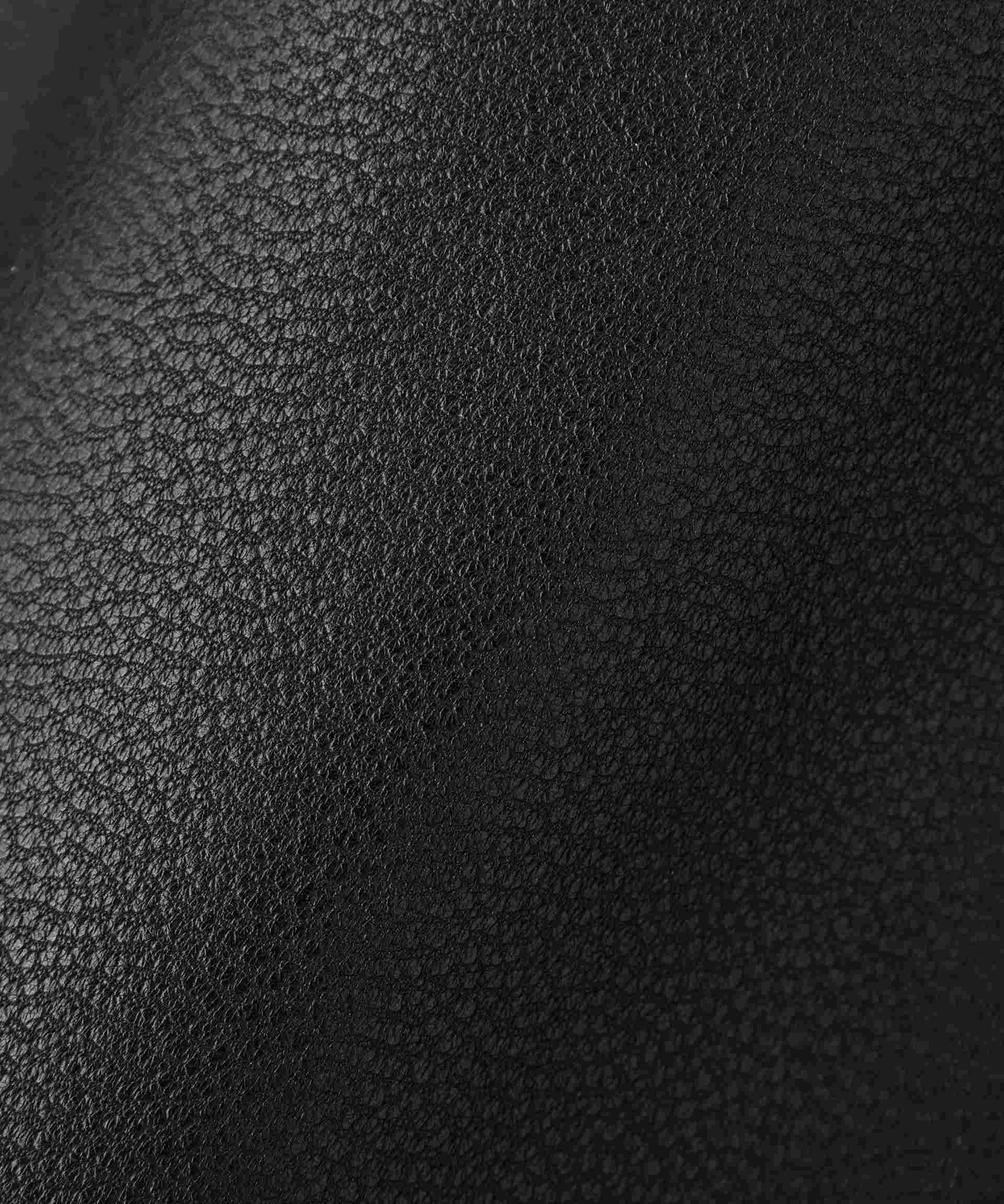 《直営店限定》GOAT VEGE HOOD LEATHE> JACKET ブラック