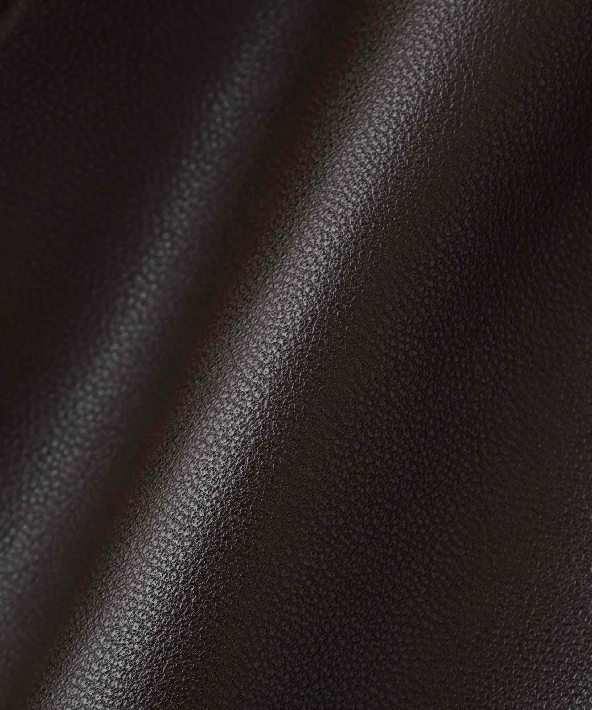 《直営店限定》GOAT VEGE HOOD LEATHE> JACKET ブラウン