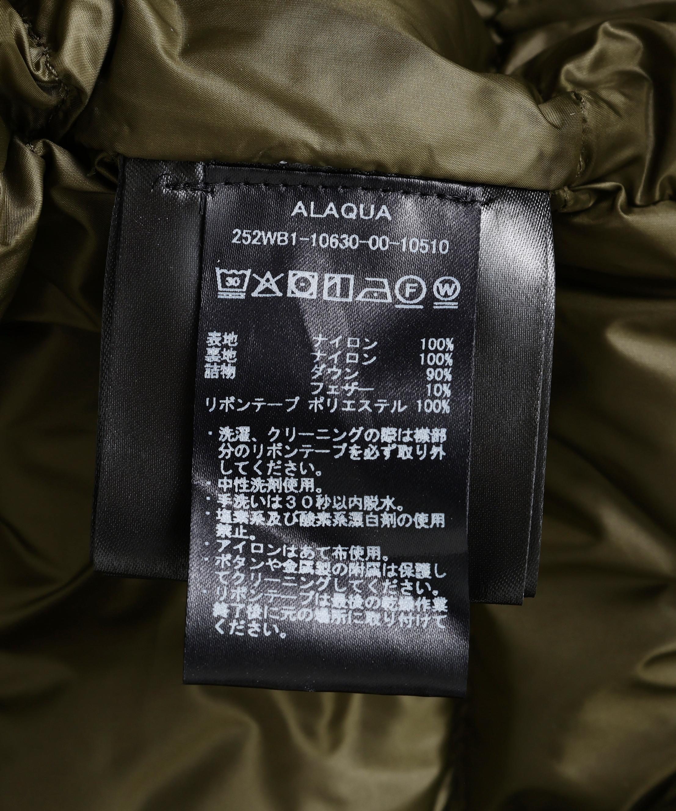 DUVETICA/デュベティカ/ALAQUA/アラクア (2025年FWモデル) オリーブ