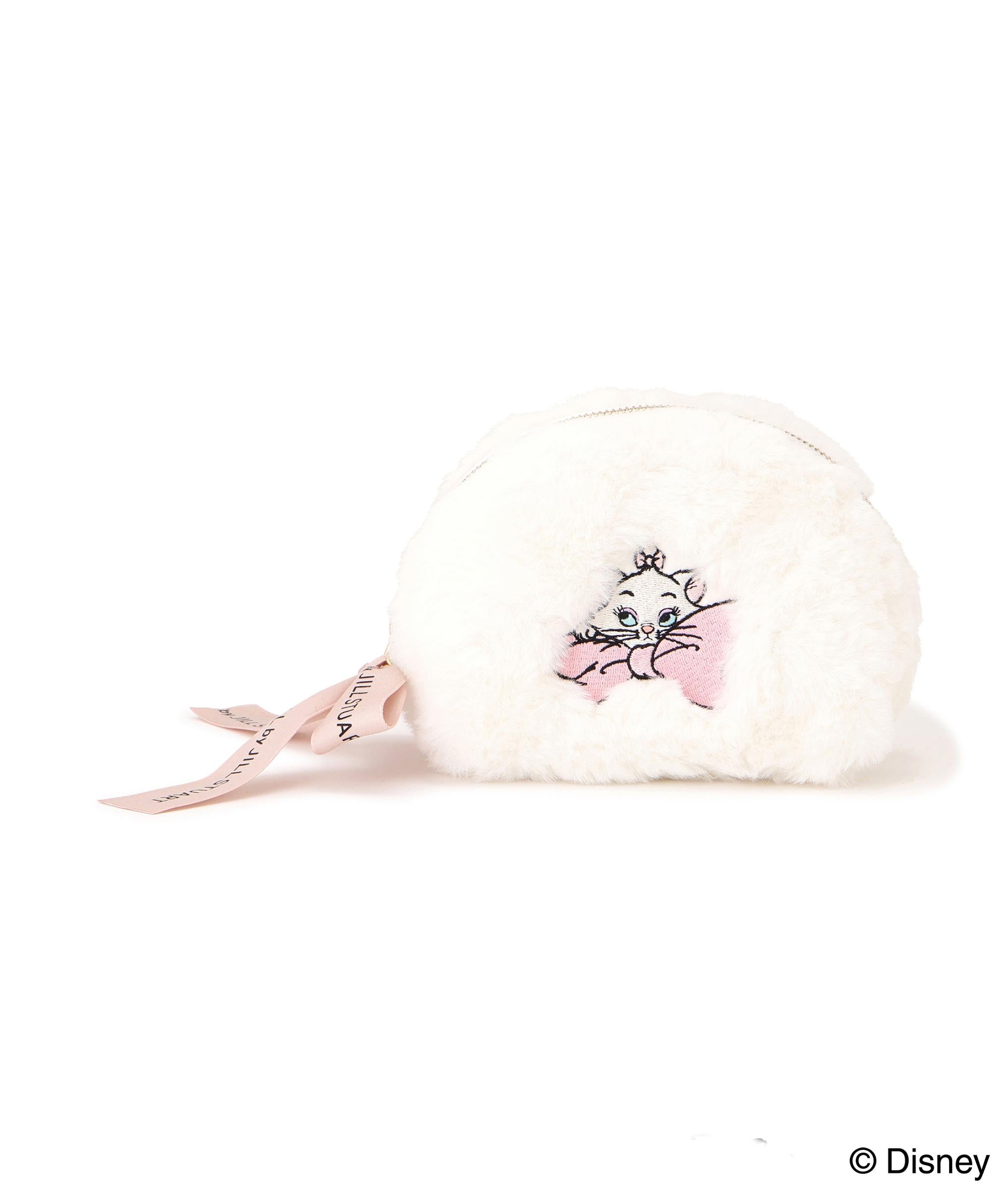 Disney Marie/ラウンドポーチ ホワイト