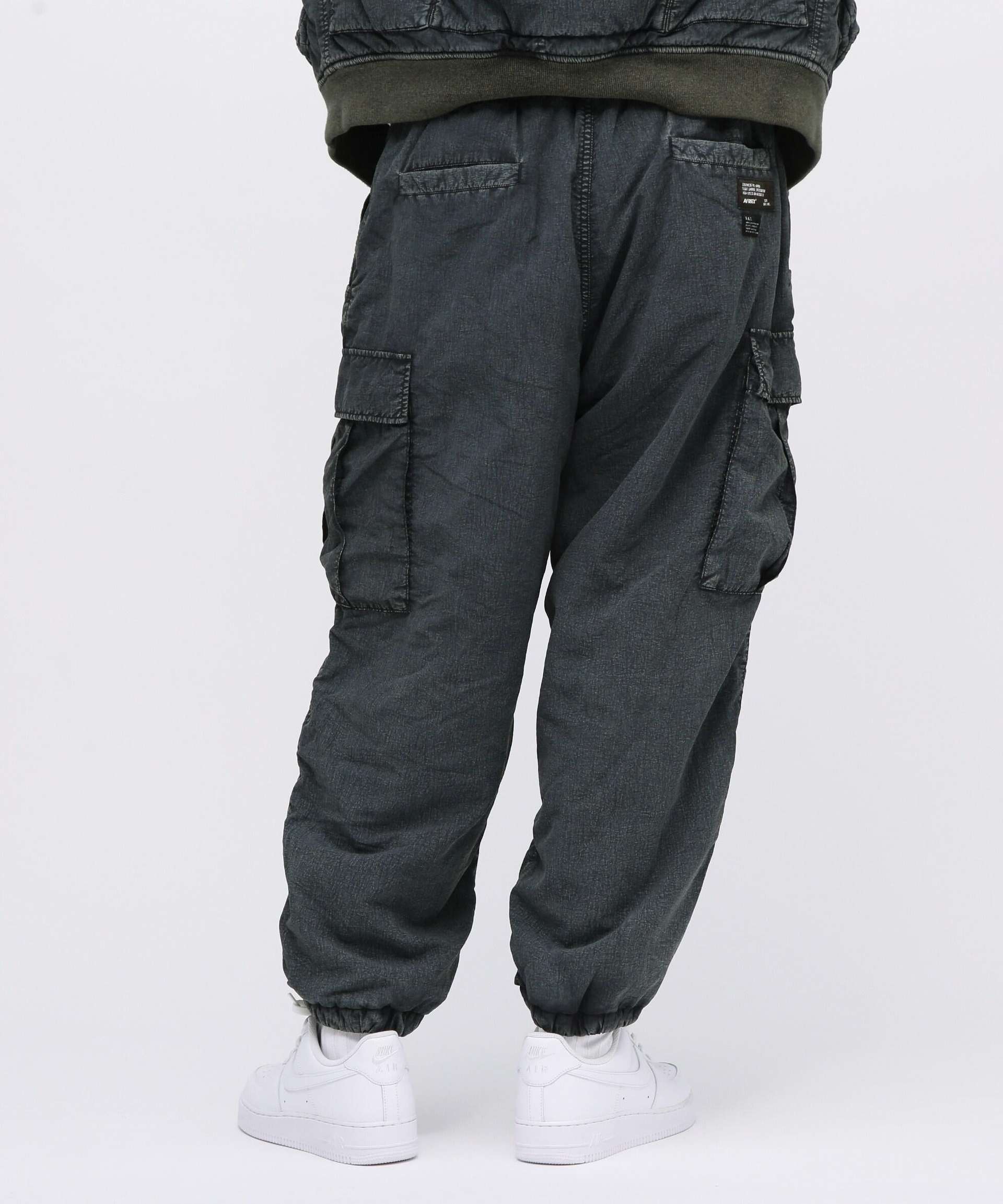 《AVI>EX / F.A.T.》T>ACK CA>GO PANTS / トラック カーゴパンツ / アヴィレックス グレー