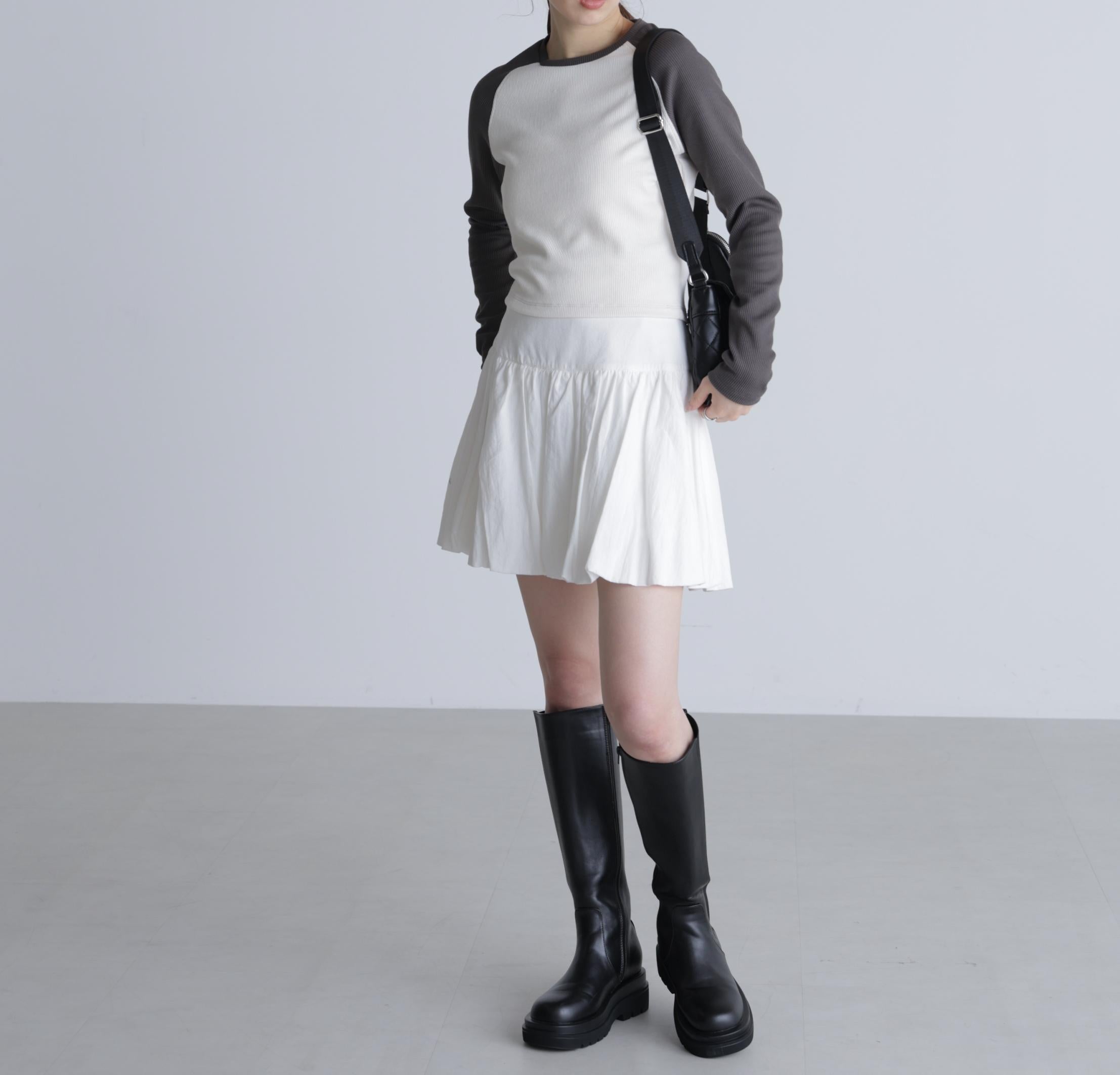 ラグラン長袖カットソー オフ