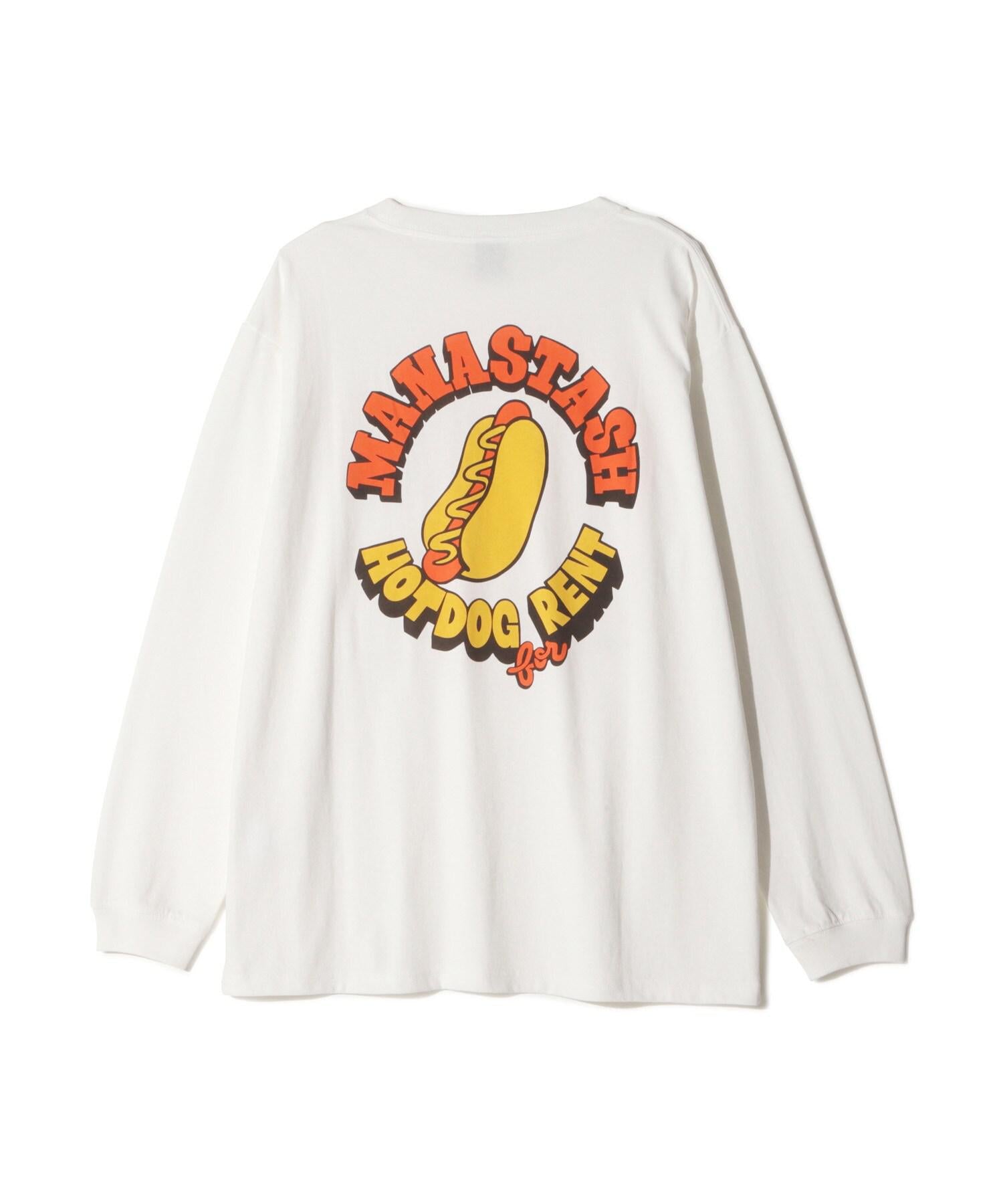 MANASTASH/マナスタッシュ/HEMP L/S TEE ORIGINAL LOGO