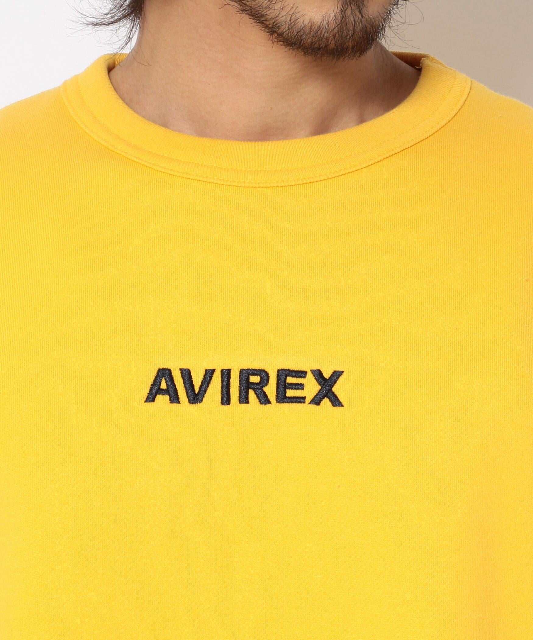 ロゴ クルースウェット/ A STA> LOGO C>EW SWEAT イエロー