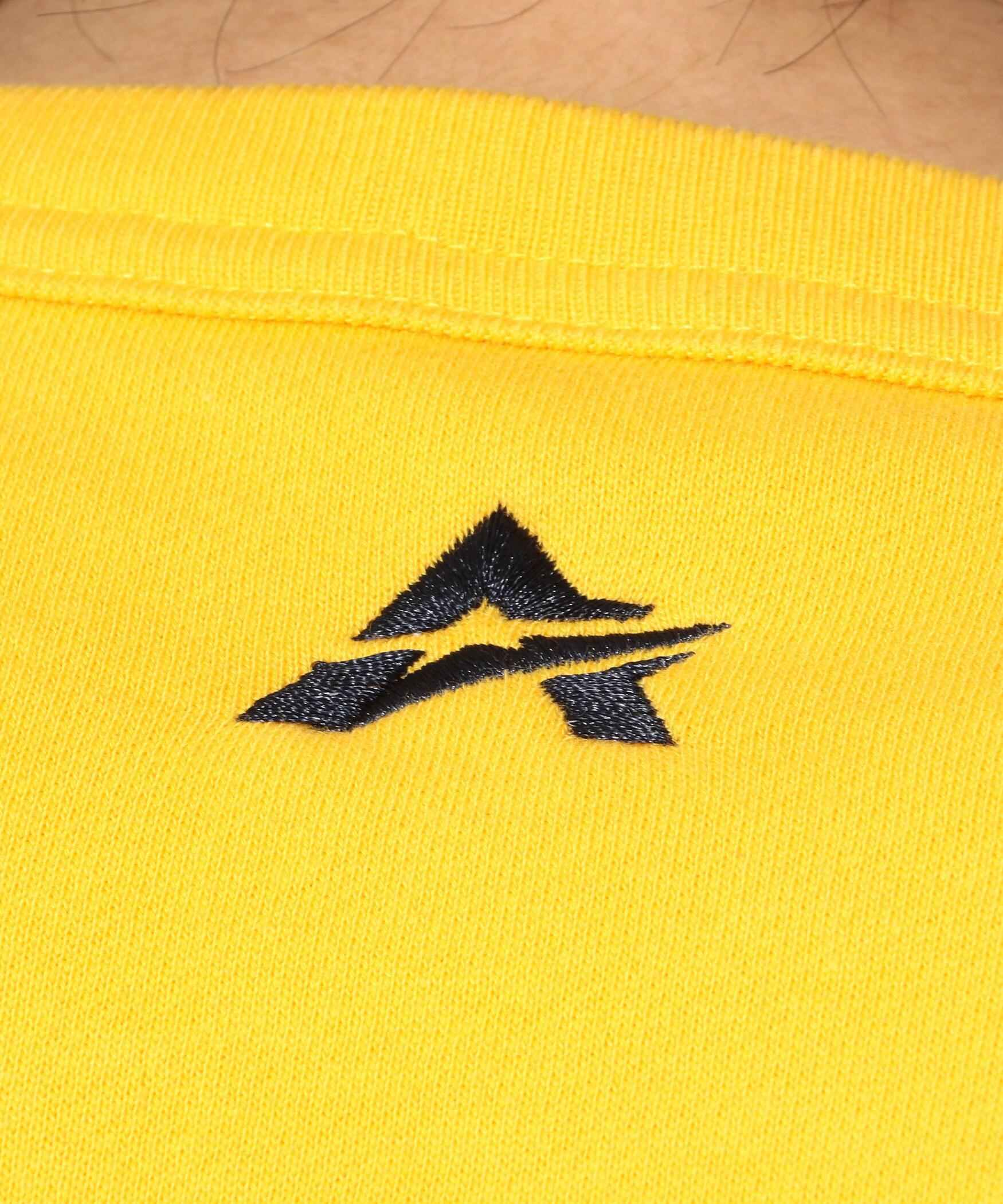 ロゴ クルースウェット/ A STA> LOGO C>EW SWEAT イエロー