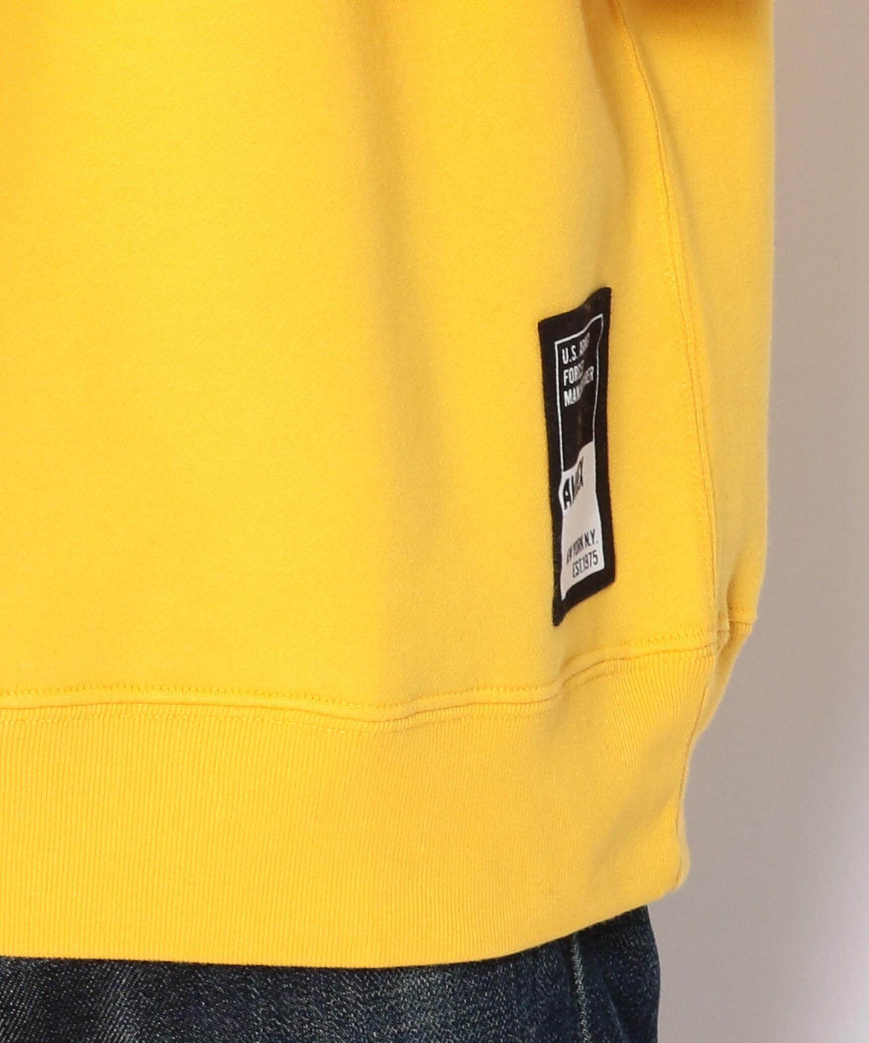 ロゴ クルースウェット/ A STA> LOGO C>EW SWEAT イエロー