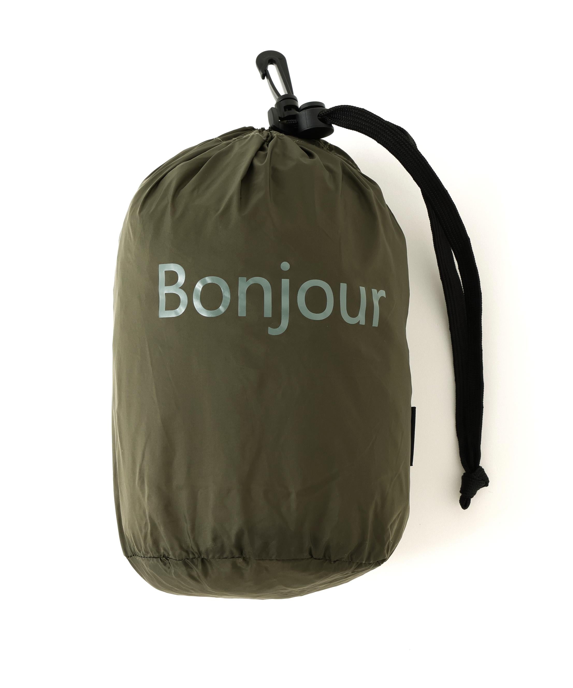 ◆≪TAIONコラボ≫リバーシブルクルーネックダウンブルゾン ダークセージグリーン×ダークオリーブ