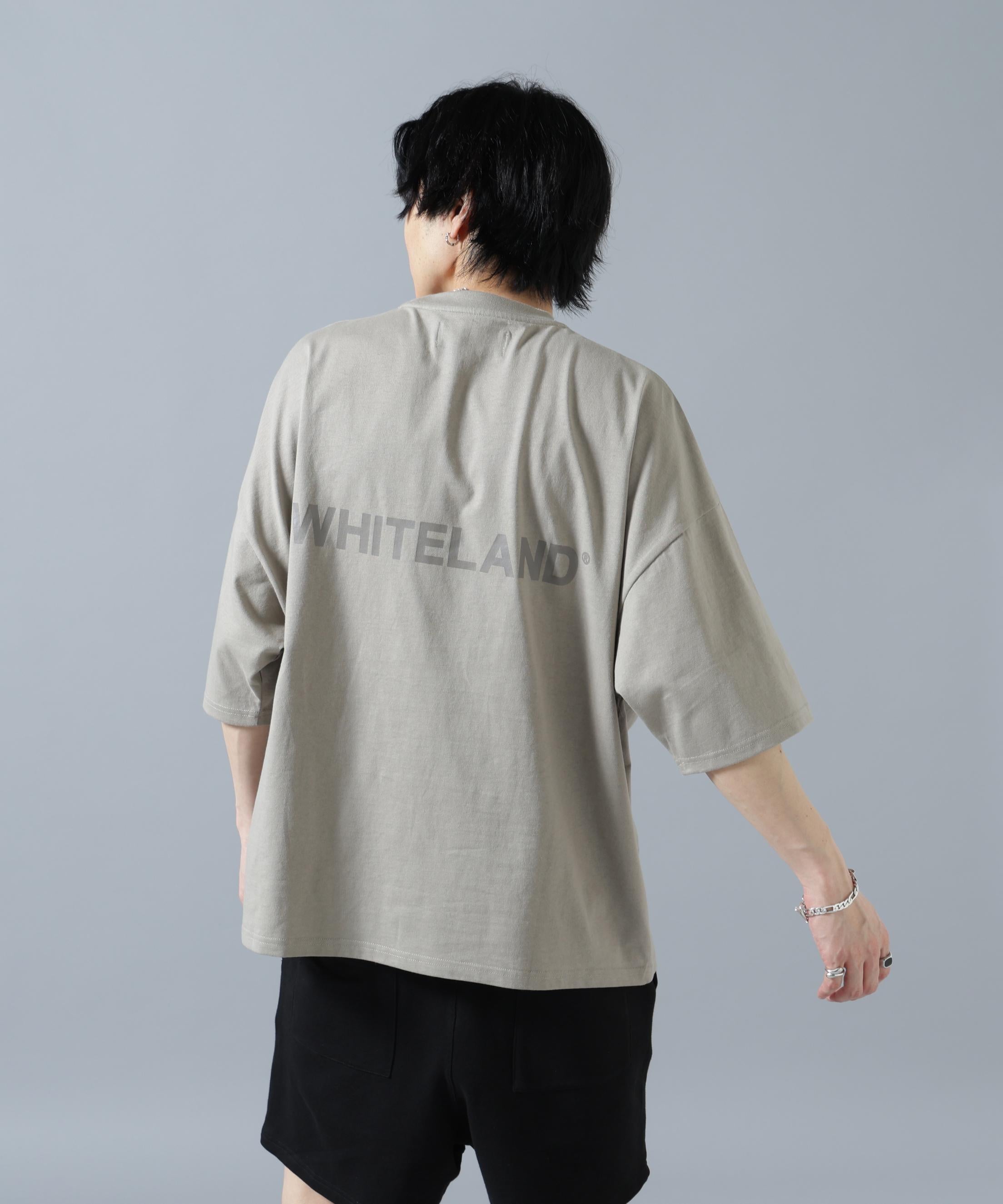 WHITELAND/ホワイトランド/LOGO S/S TEE ベージュ