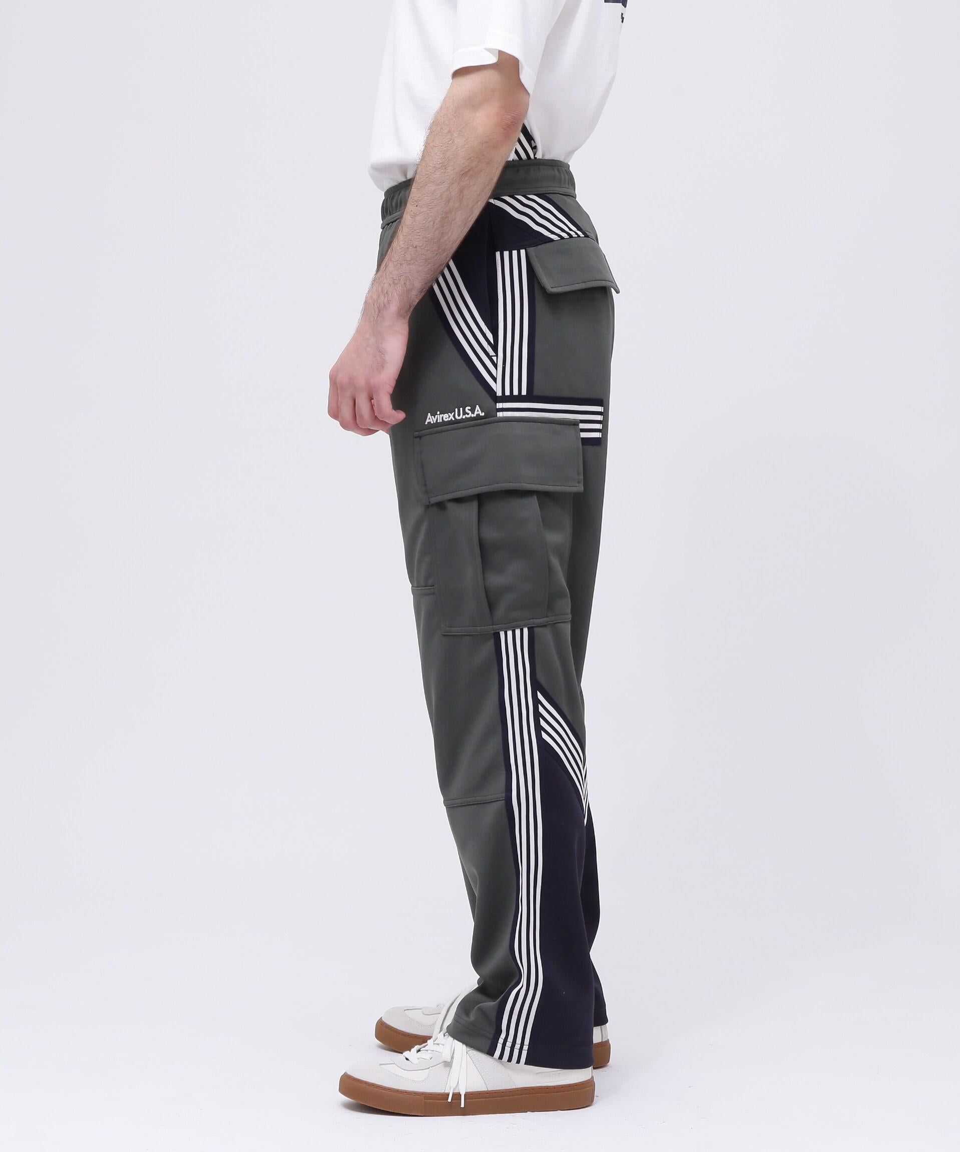 《C>OSSOVE>》T>ACK CA>GO PANTS / トラック カーゴパンツ / AVI>EX / アヴィレックス セージ1