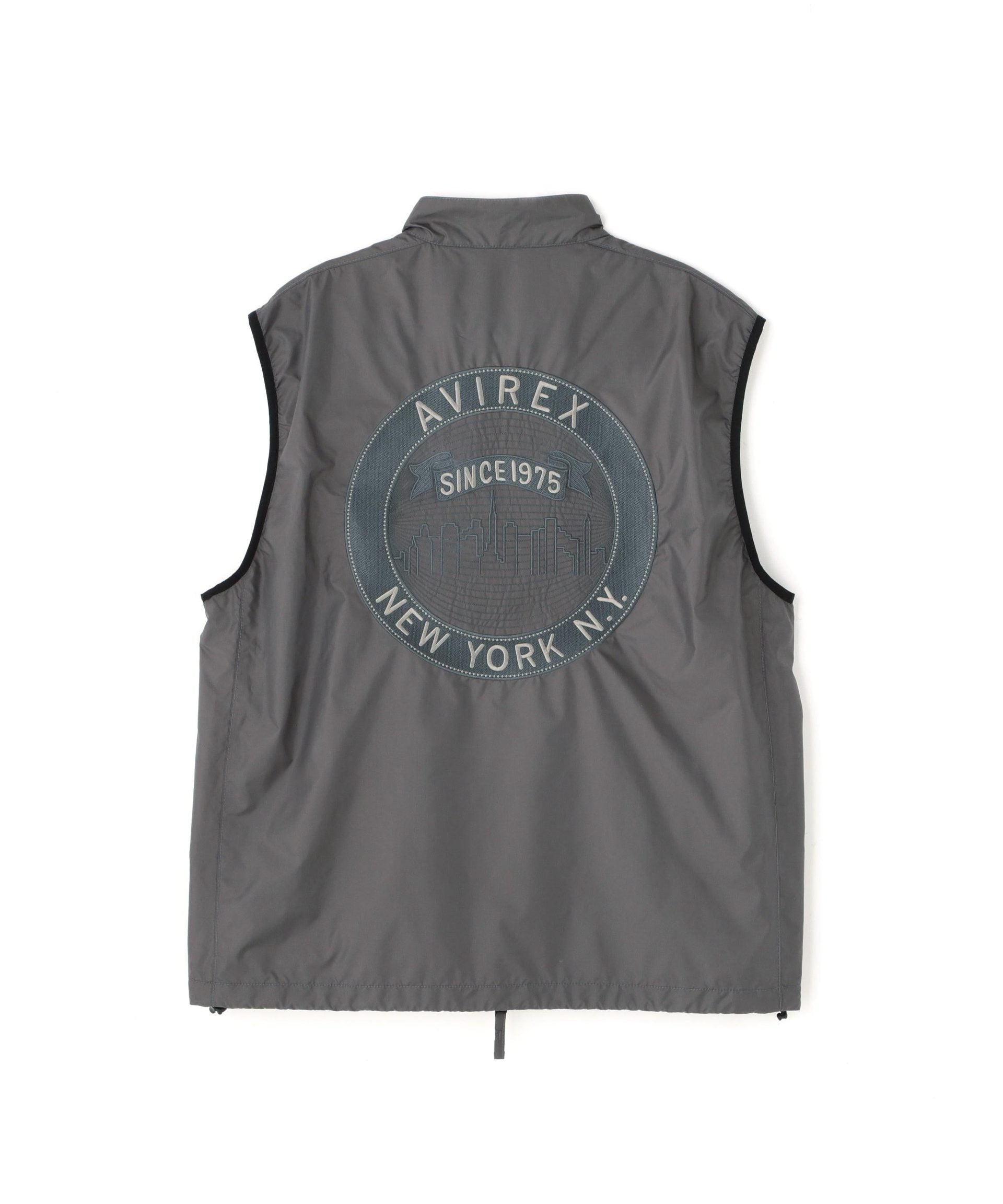 《WER&DEPOT限定》VA>SITY VEST / バーシティ ベスト チャコール