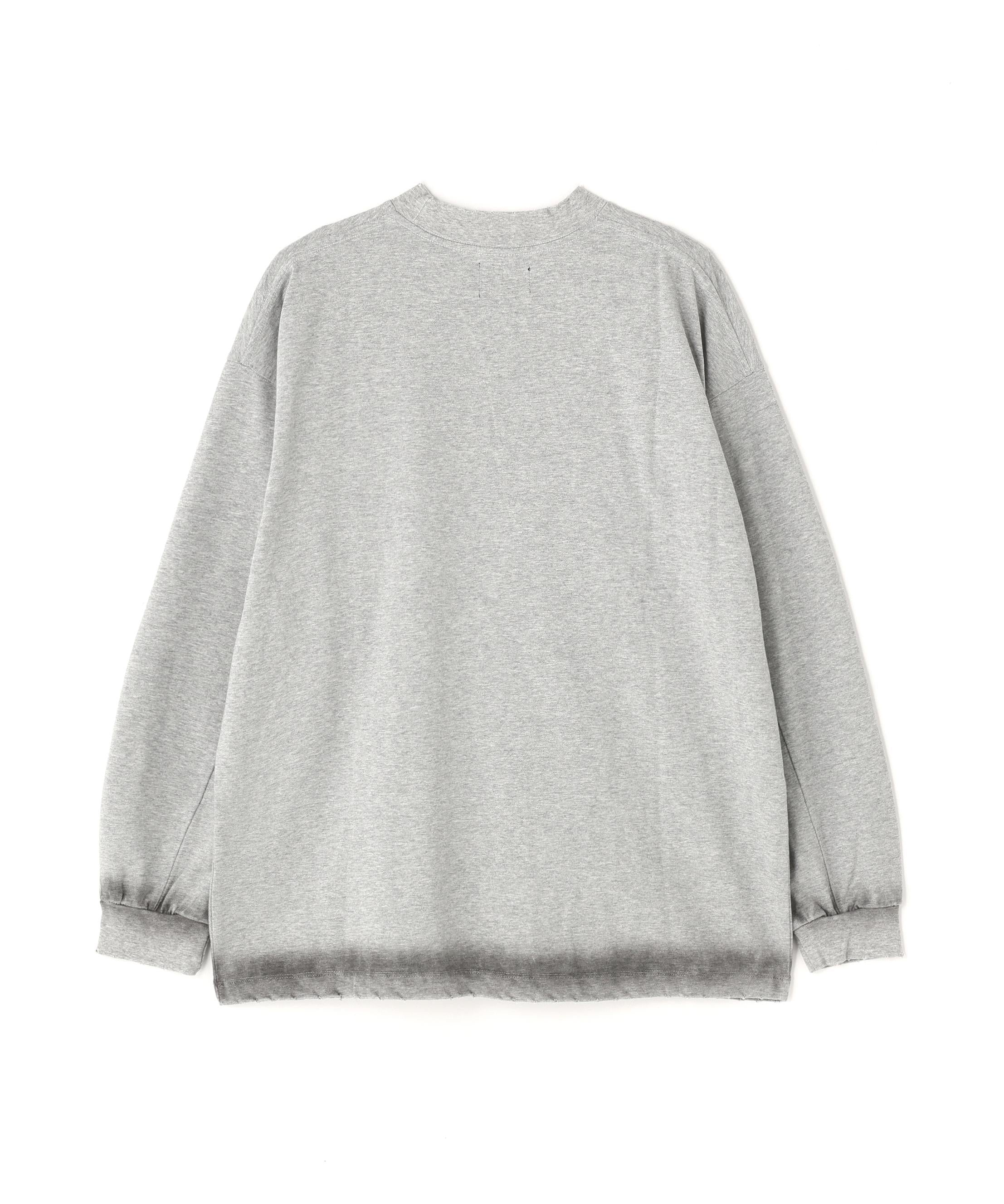 DankeSchon/ダンケシェーン/ARMY CREWNECK グレー