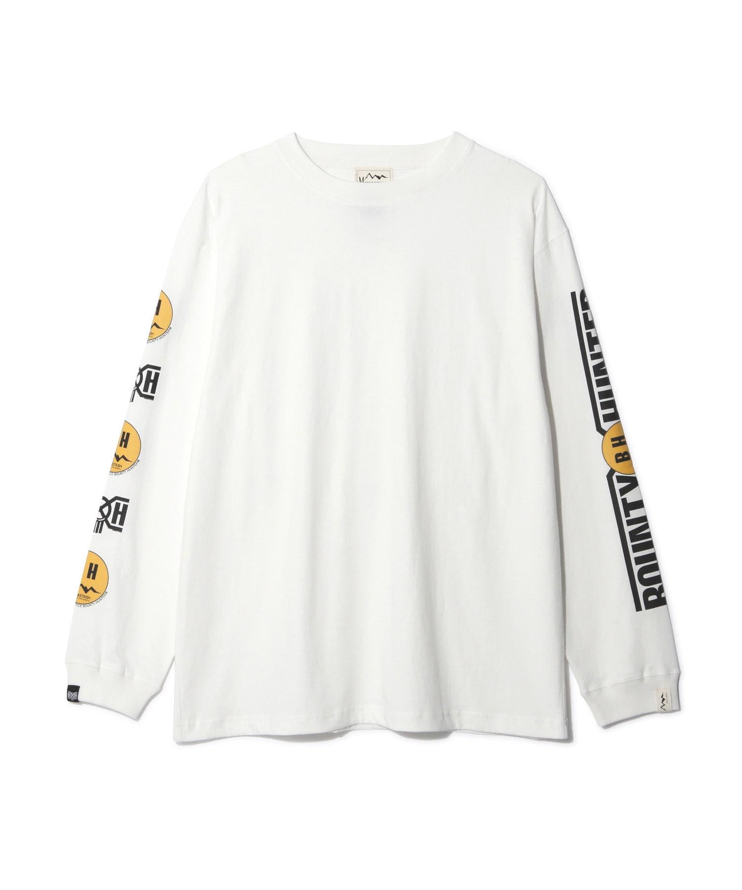 MANASTASH/マナスタッシュ/xBOUNTY HUNTER L/S TEE ホワイト