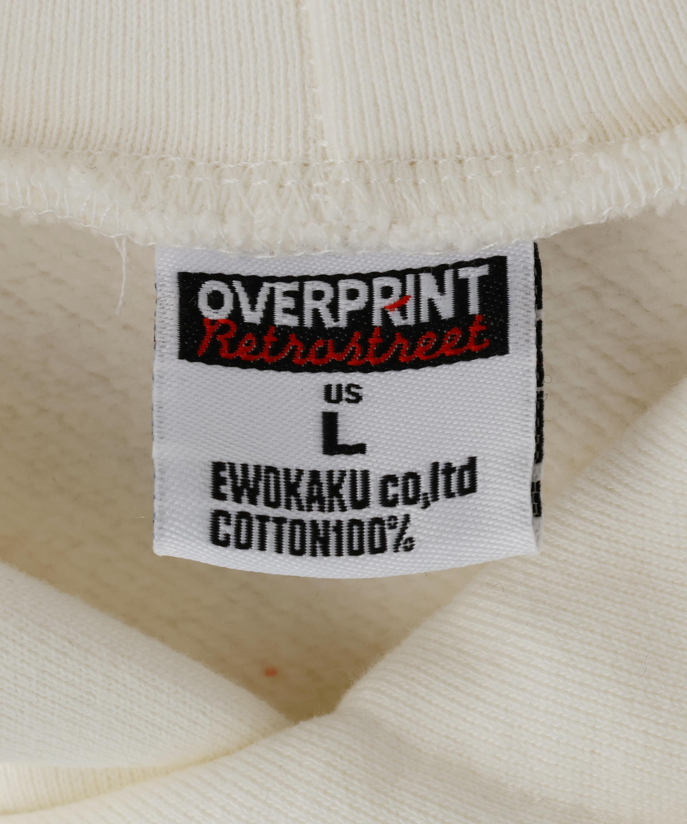 overprint/オーバープリント/Break Stuff Hoodie ホワイト